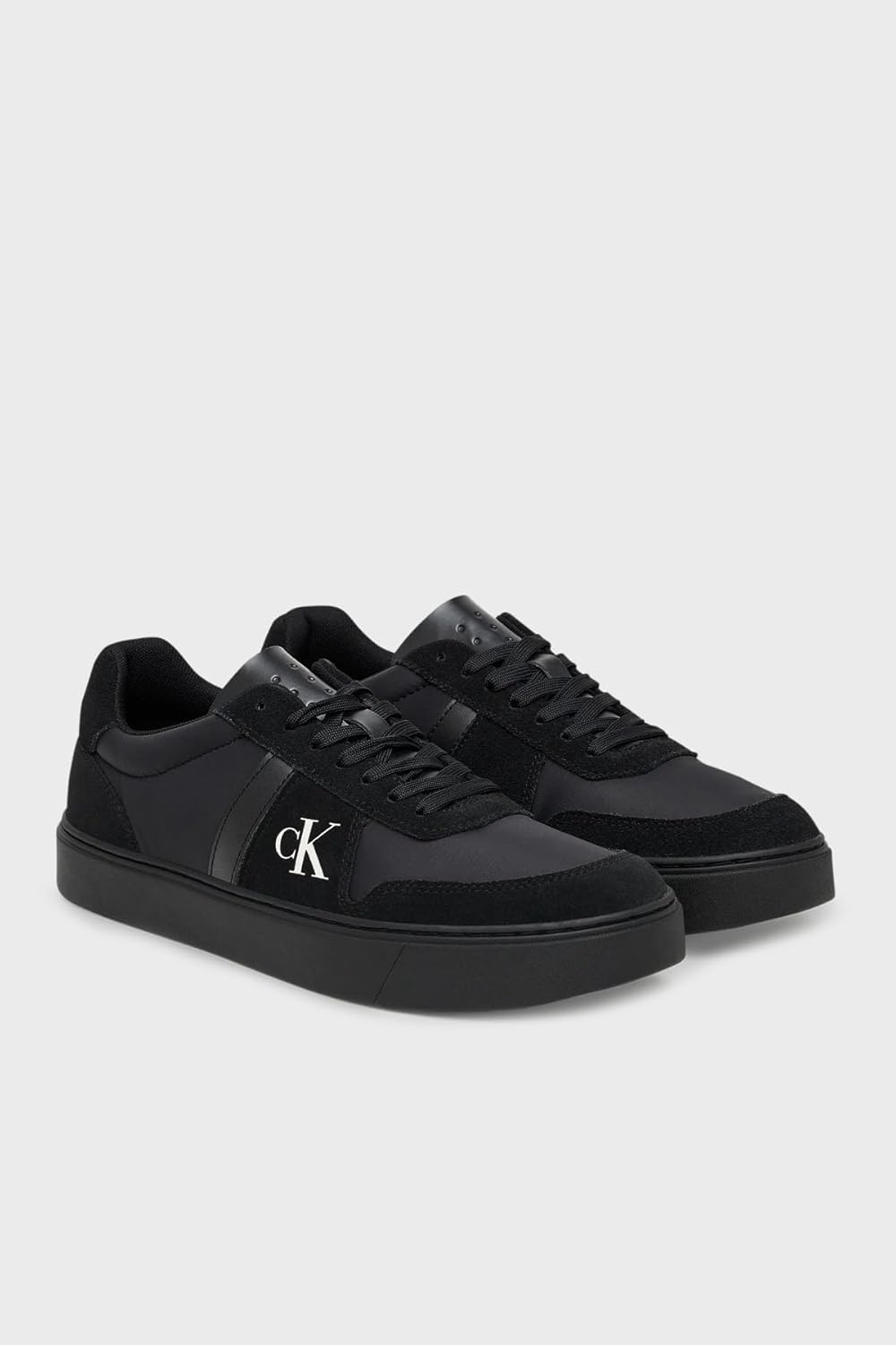 Thumbnail 1 de Calvin Klein Coppe Classiche da Uomo in Pizzo Misto EMB YM0YM01395 Low Top – Nero Triplo, 43 1/3 EU