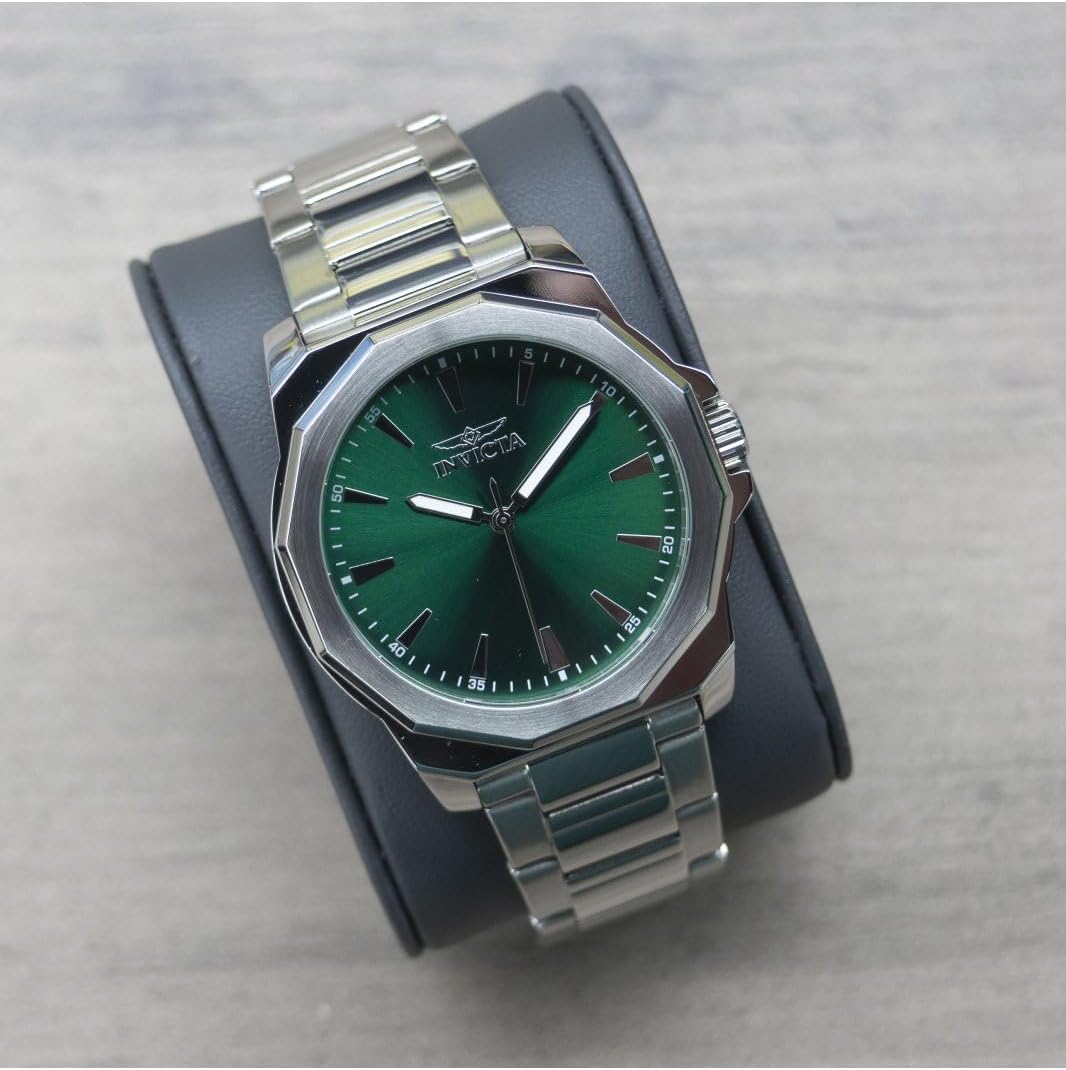 Thumbnail 3 de Invicta Speedway Montre Homme 42 mm - Mouvement Quartz, Acier Inoxydable, Dial Vert