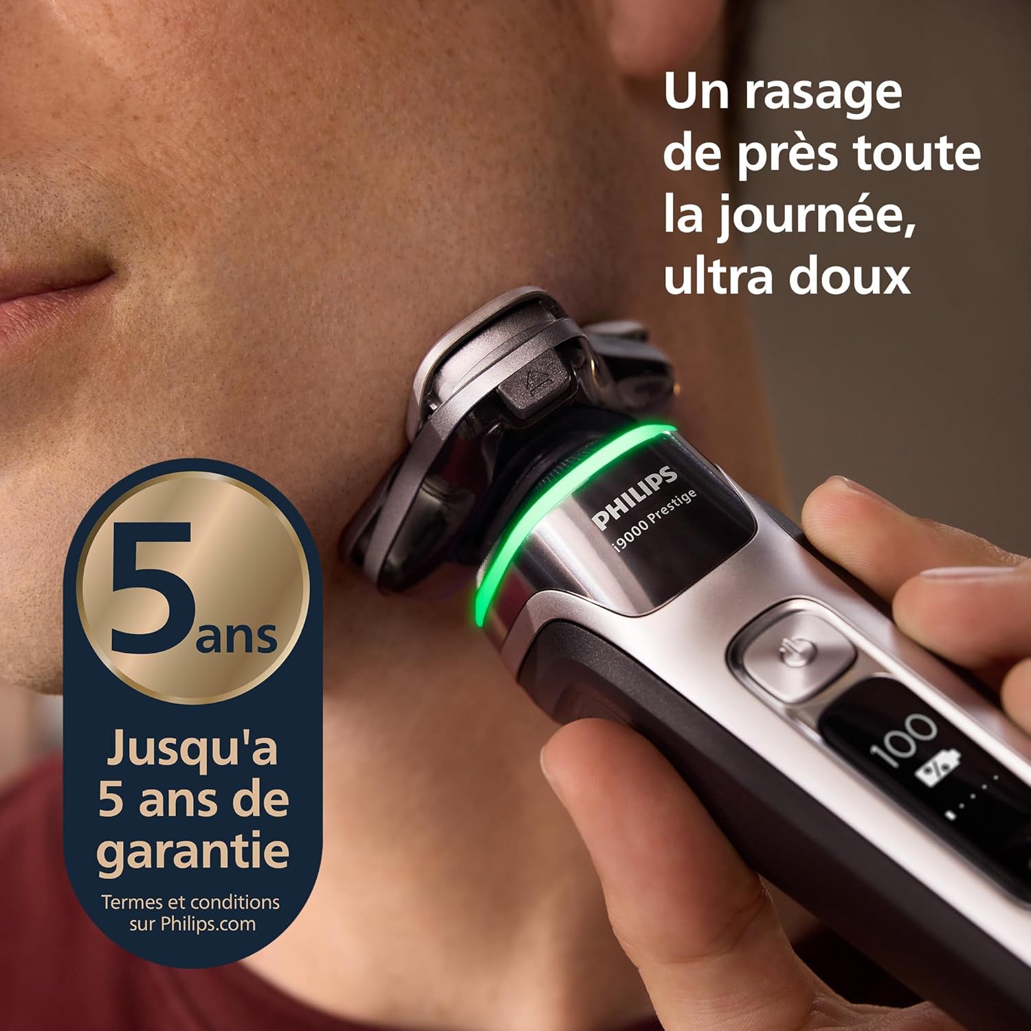 Thumbnail 2 de Philips Rasoir i9000 Prestige XP9205/30 — rasoir électrique sec et humide avec SkinIQ et système Lift & Cut
