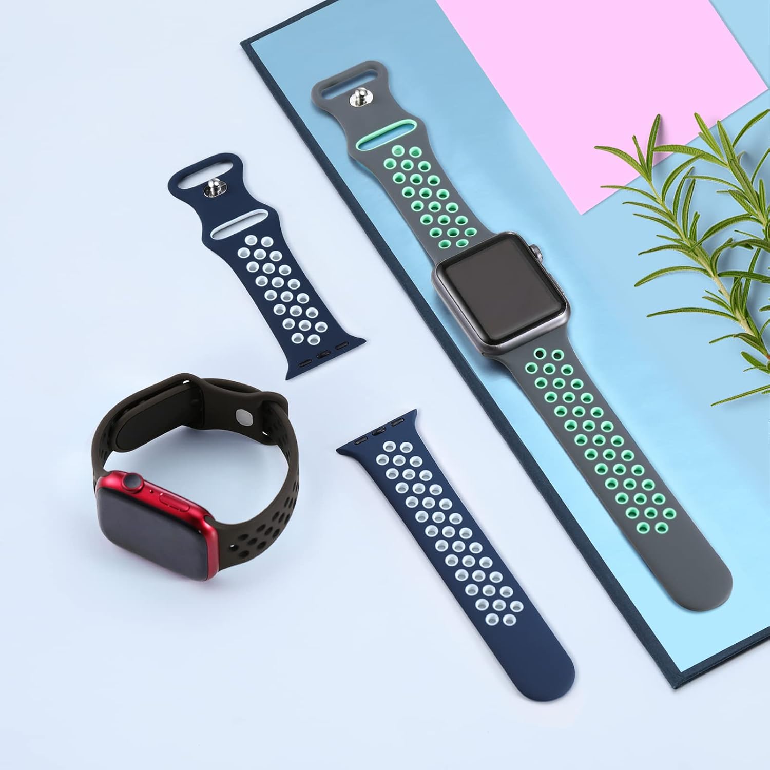 Thumbnail 3 de DigiHero Sport Strap 38–49mm for Apple Watch