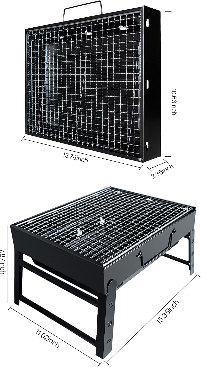 Thumbnail 6 de Portable BBQ Barbecue Grill 15.35