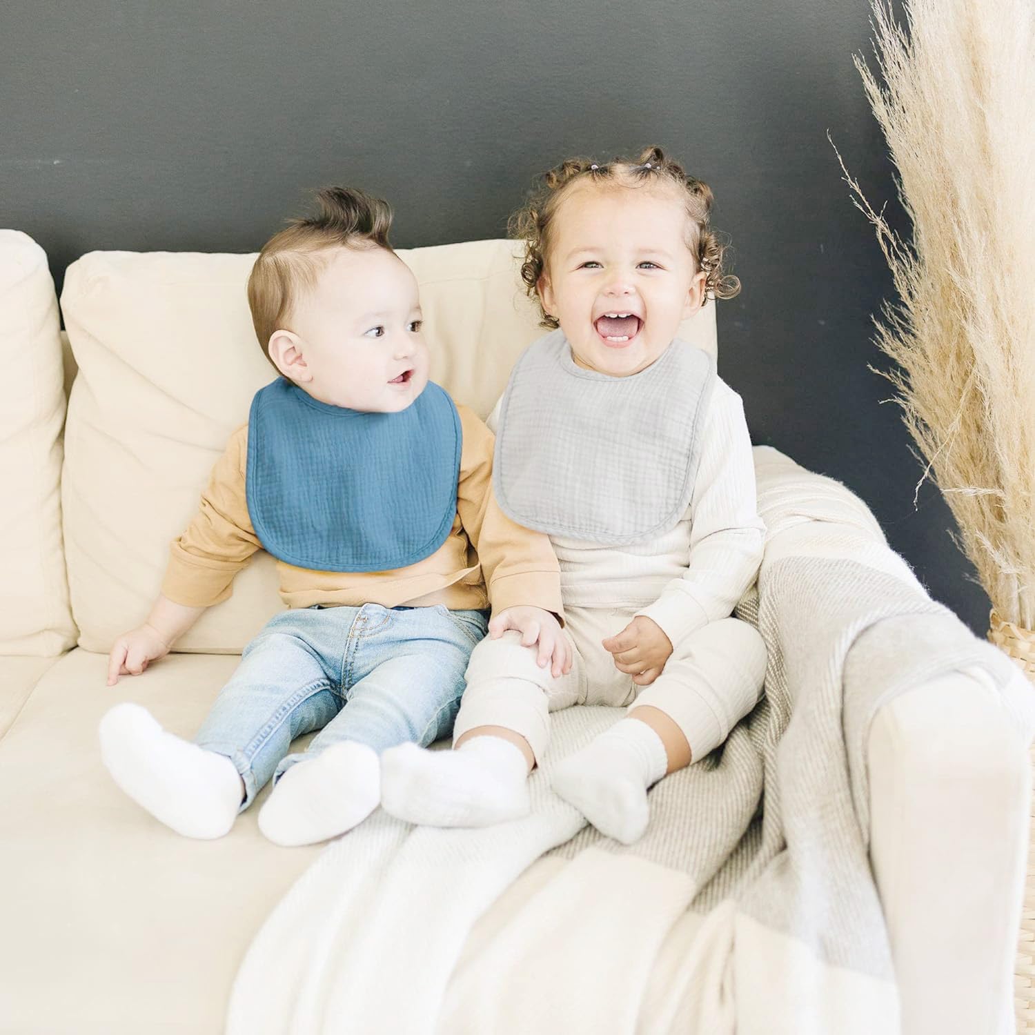 Thumbnail 4 de SLOSH bavaglini e bavaglino neonato in cotone lavabile (set da 6)