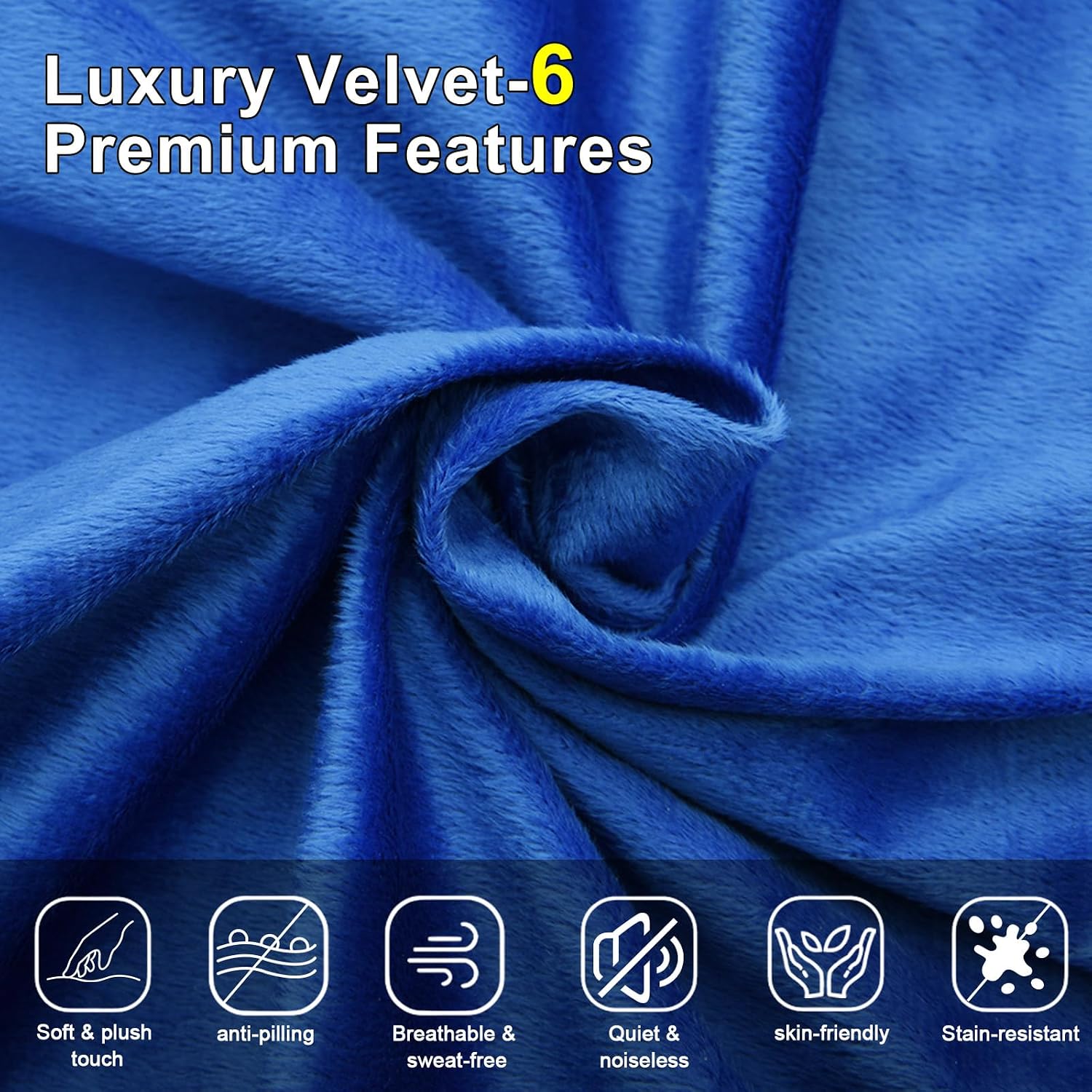 Detalle de Memory Foam Camping Mattress Pad for Adults — Waterproof, Non-Slip Roll-Up Floor Sleeping Mat
