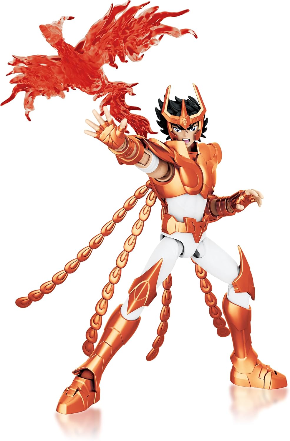 Detalle 1 de BLOKEES 75014 聖闘士星矢 チャンピオンクラス フェニックス一輝 漫画版組み立て式可動フィギュア
