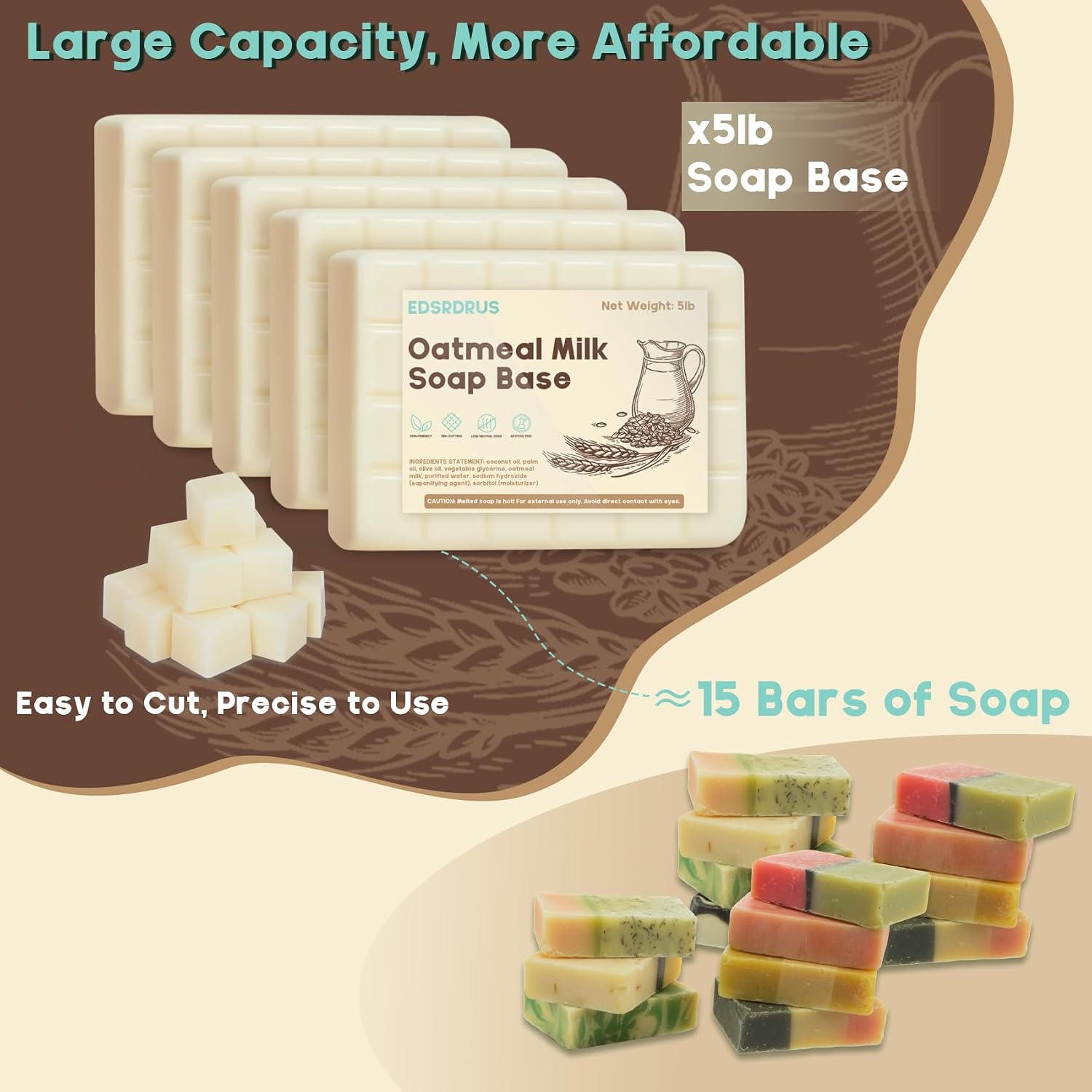 Detalle 2 de Glycerin Soap Base, 5 lb