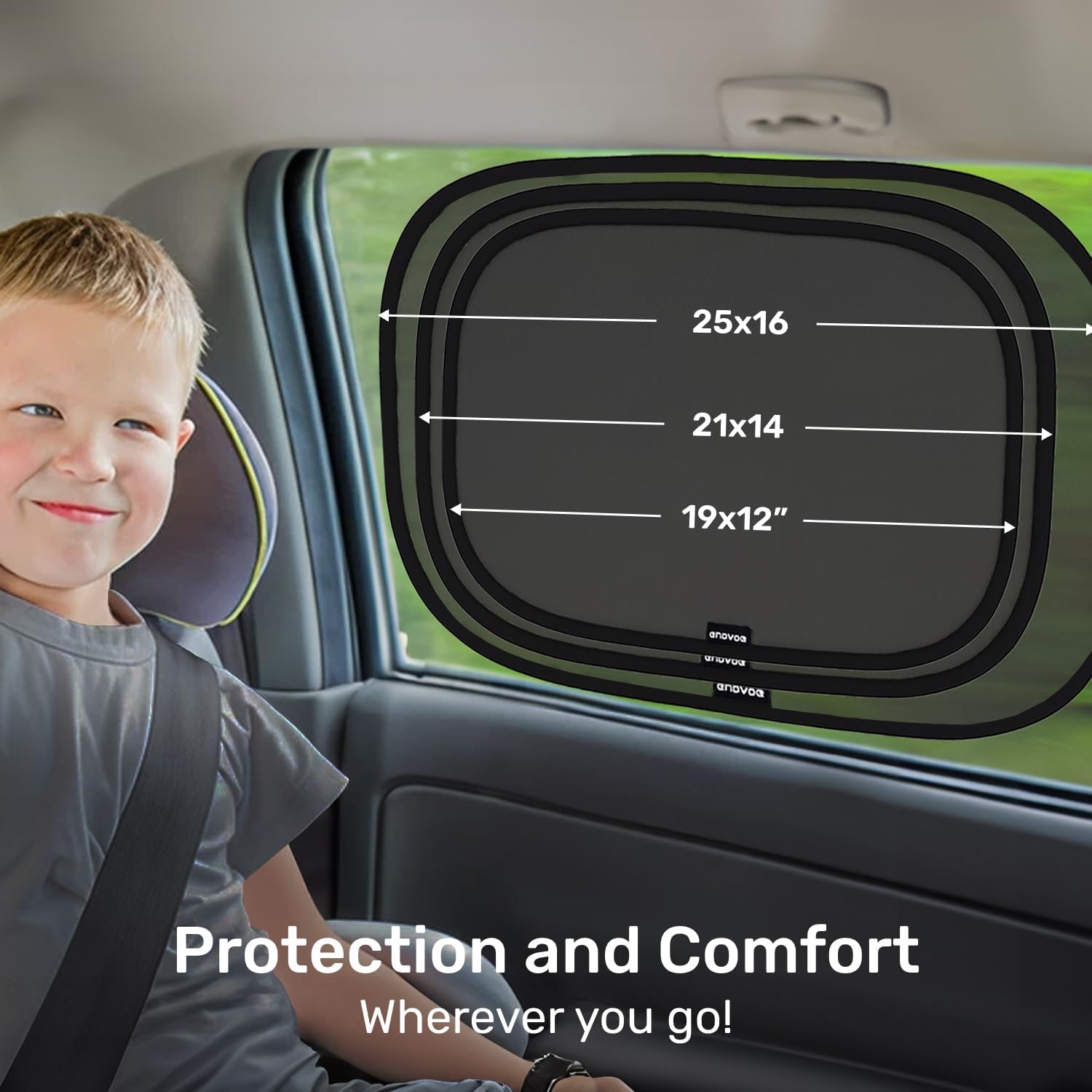 Detalle de Enovoe Car Window Shade XL