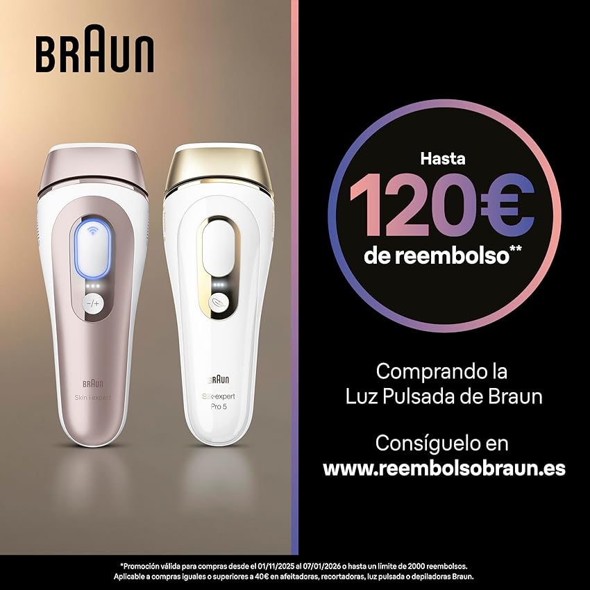 Thumbnail 1 de Braun Skin i·expert Smart IPL, Depilación Eficaz en Casa ✨