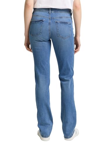 Detalle de TOM TAILOR TTALEXA Straight Jeans für Damen im Five-Pocket-Stil