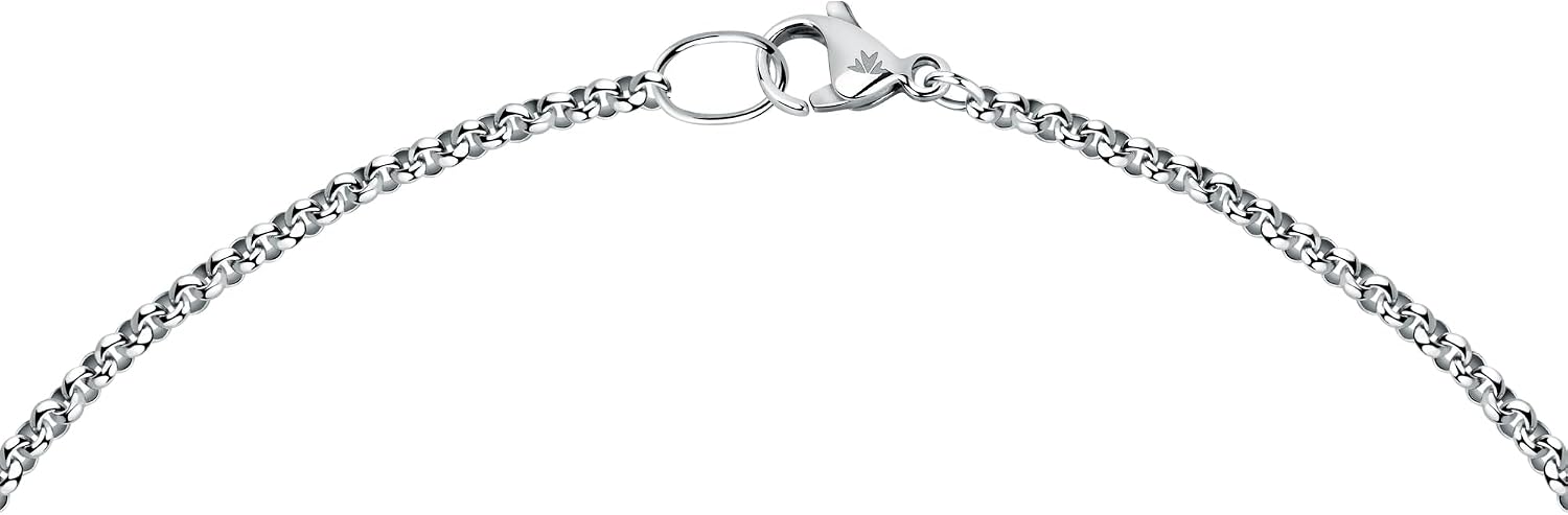 Detalle de Morellato Collana Donna Cuore in Acciaio, Zirconi – Collezione DROPS SCZ1355