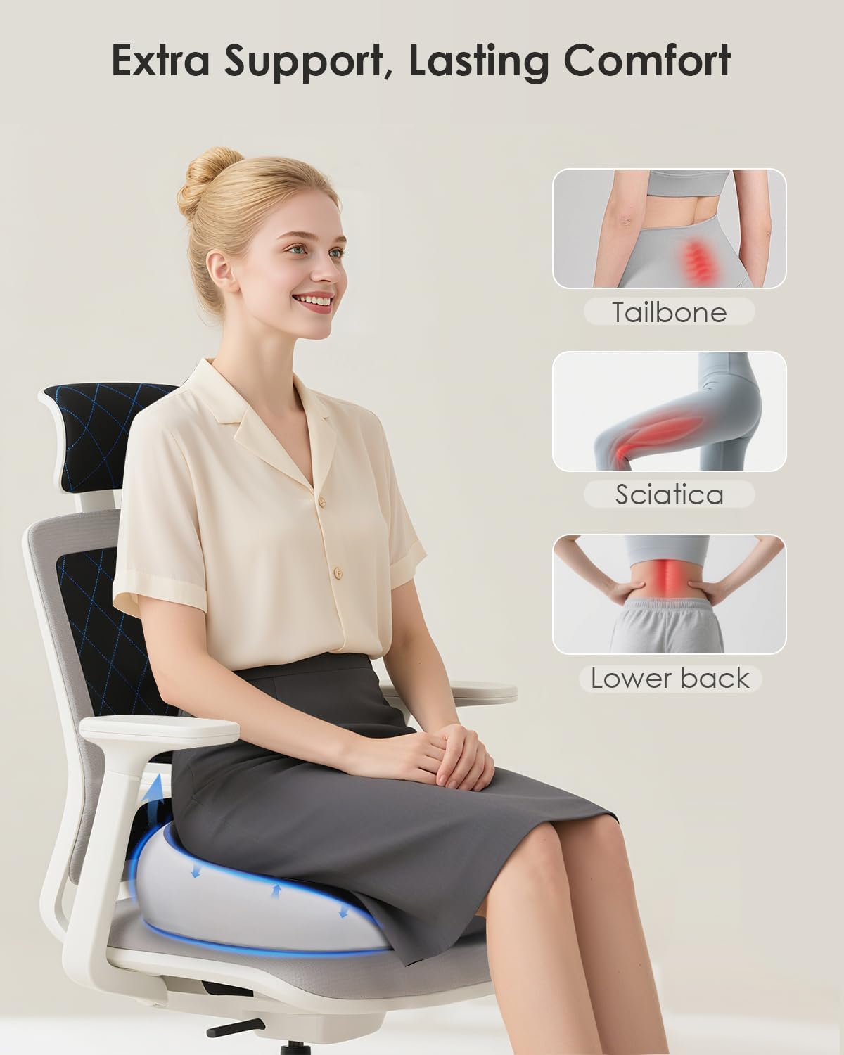 Detalle 2 de FLORICH Seat Cushion, Memory Foam