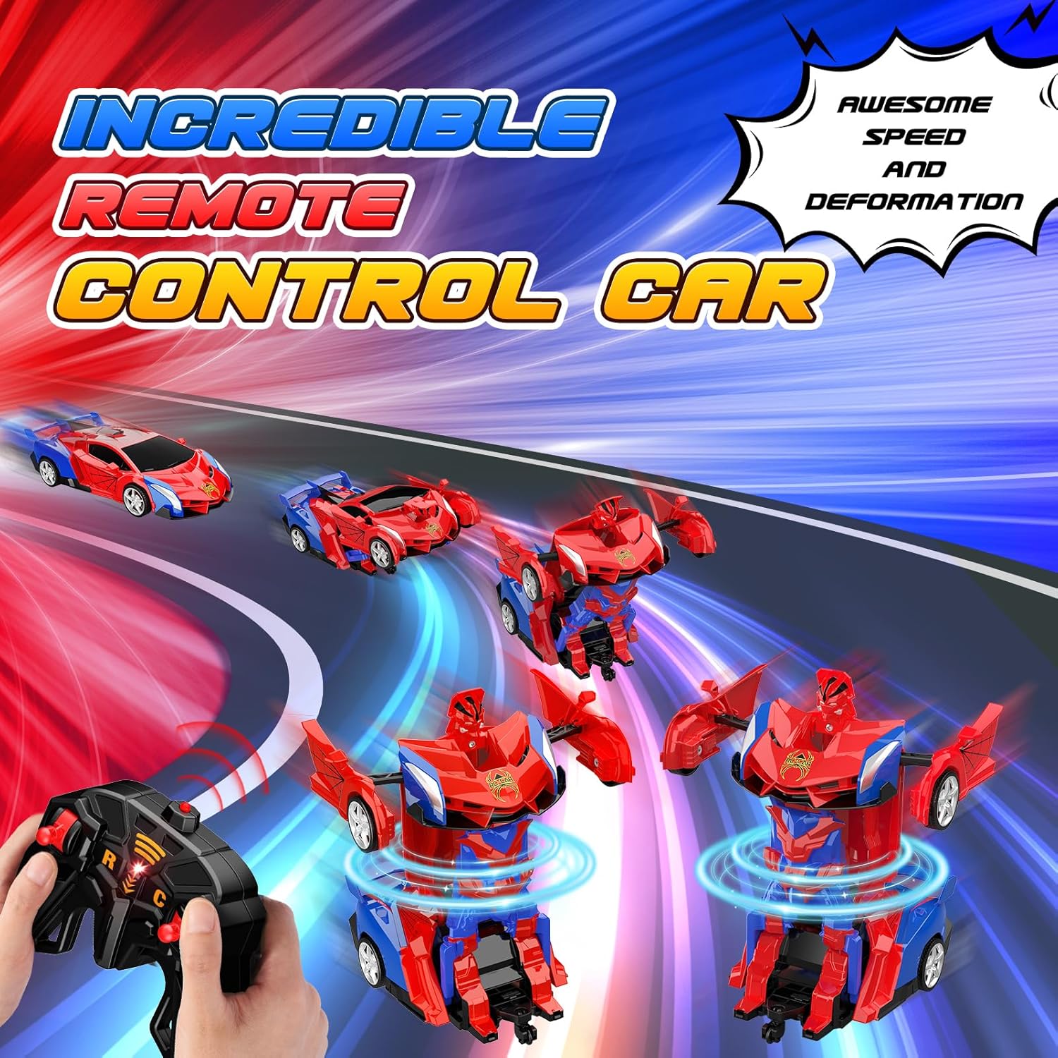 Thumbnail 1 de Braxel Macchina Telecomandata Trasformabile 2 in 1