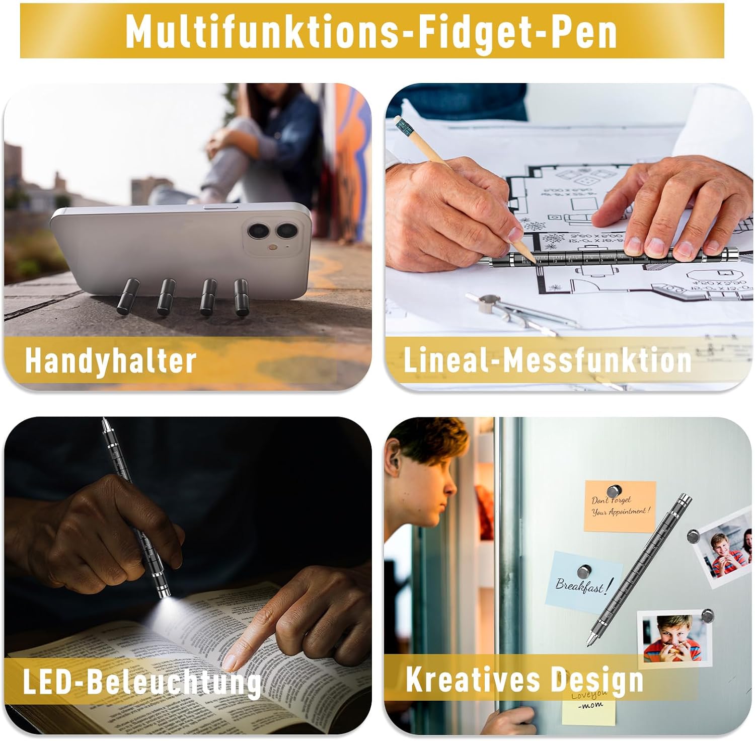 Thumbnail 3 de Hinshark Magnetischer Fidget Pen