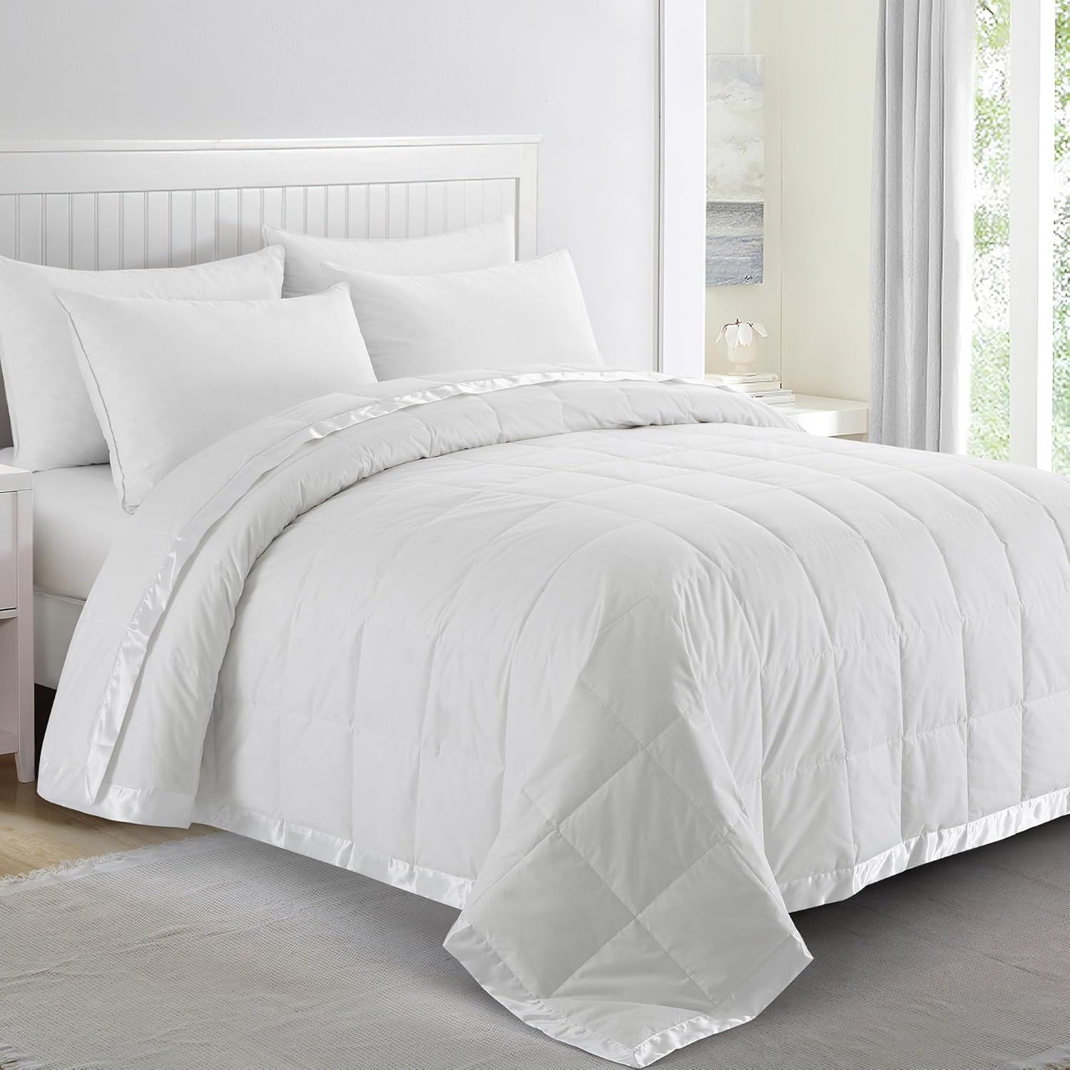 Detalle de puredown® Queen Blanket, 90" x 90"