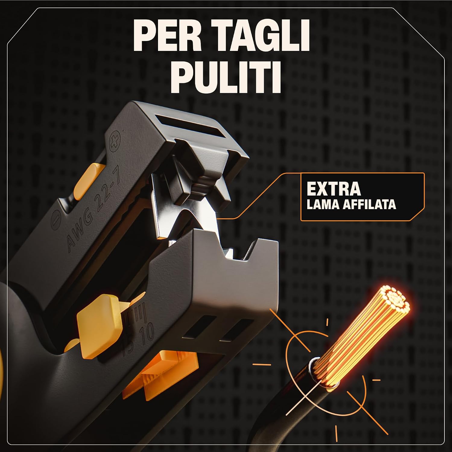 Detalle de BAURIX AKURA spelafili professionale 0,5-6 mm²
