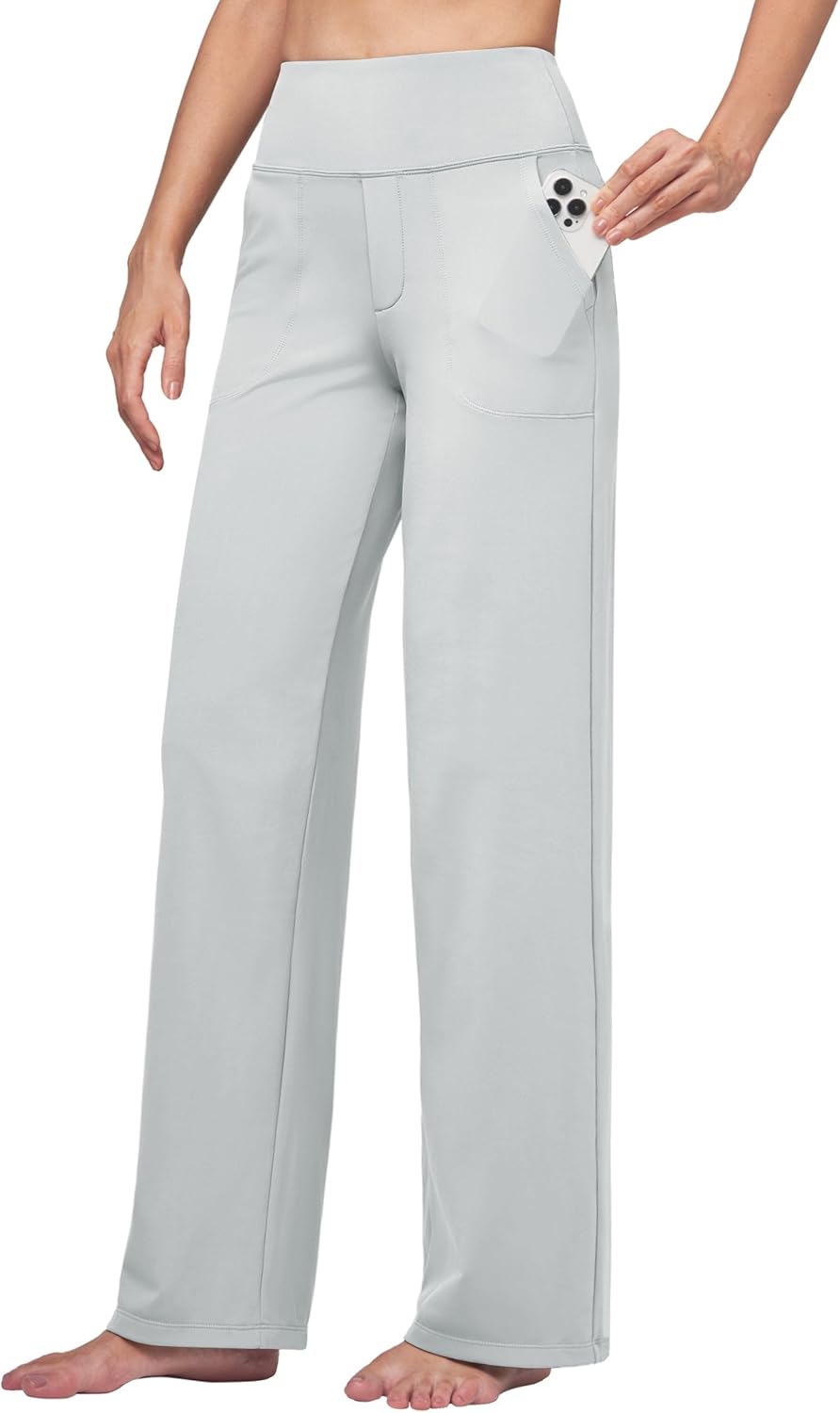 Thumbnail 6 de WILLIT Women’s Wide-Leg Yoga Pants Work Pants with Pockets (High Waist, 28"/30"/32")