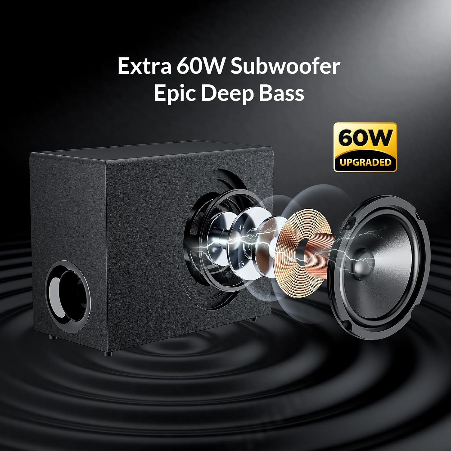 Thumbnail 4 de Vecibel 120W Sound Bar with Subwoofer