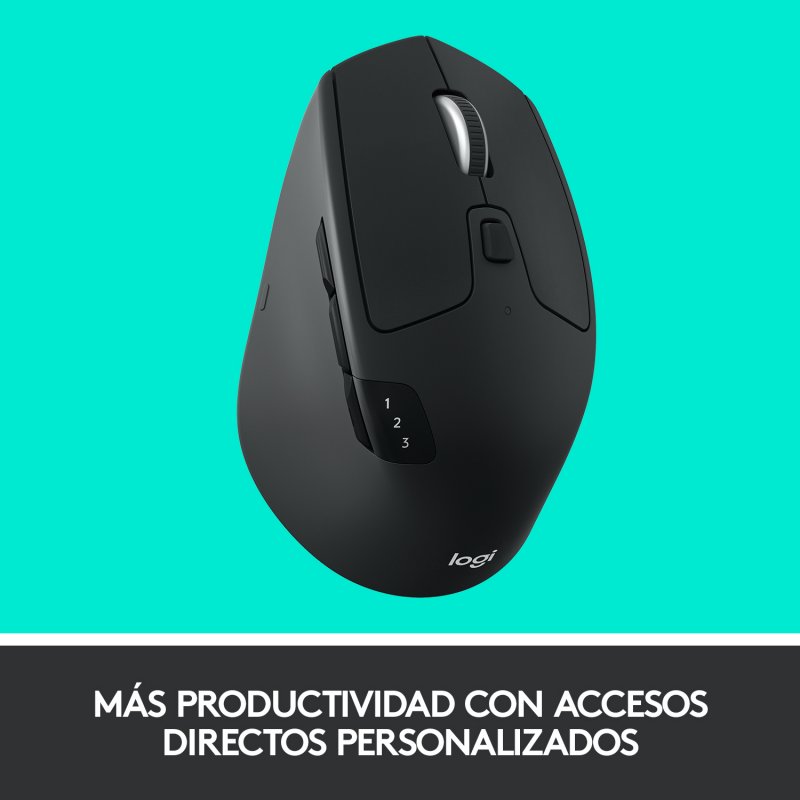 Thumbnail 1 de Logitech M720 Triathlon Ratón Inalámbrico Ergonomía y Versatilidad 🖱