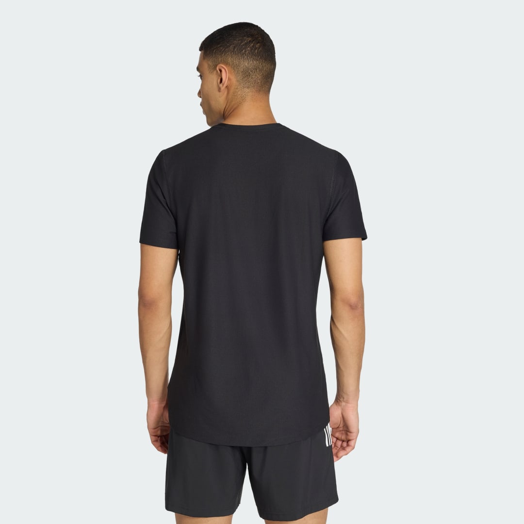 Detalle 2 de Camiseta Own the Run de Adidas (Negro)