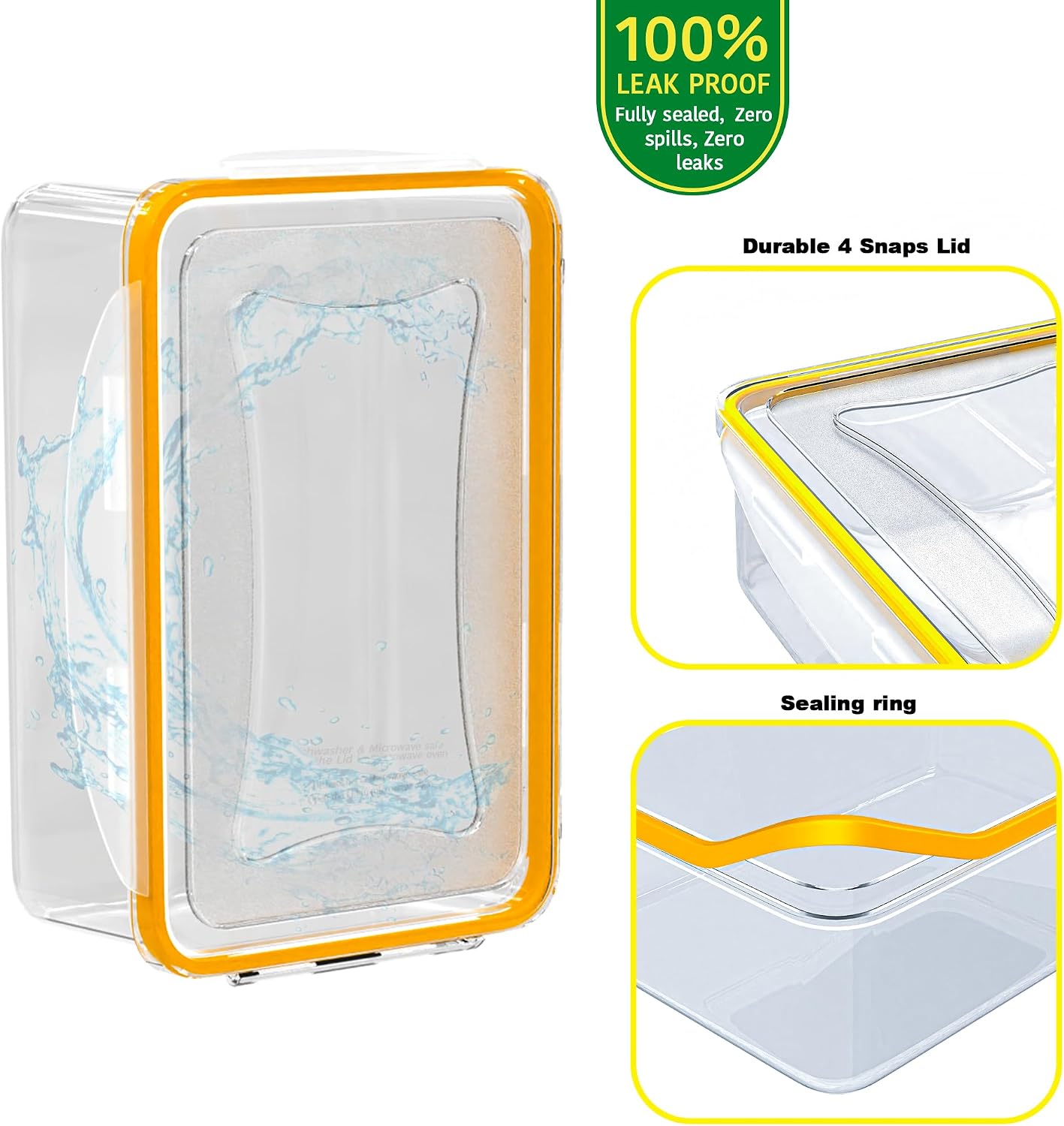 Thumbnail 5 de 40 Pcs Airtight Food Storage Containers