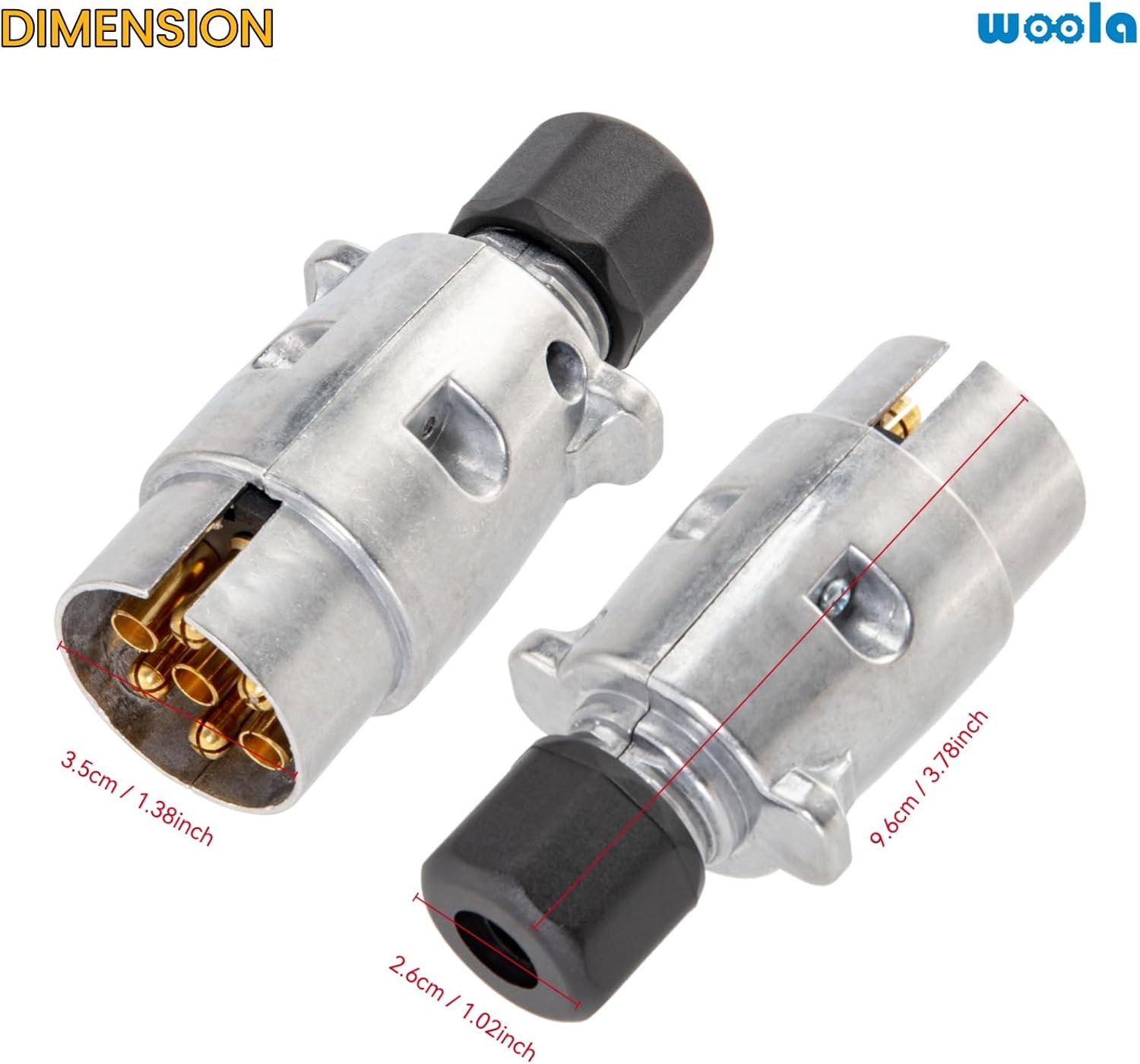 Thumbnail 4 de Woola 7 Pin Trailer Connector