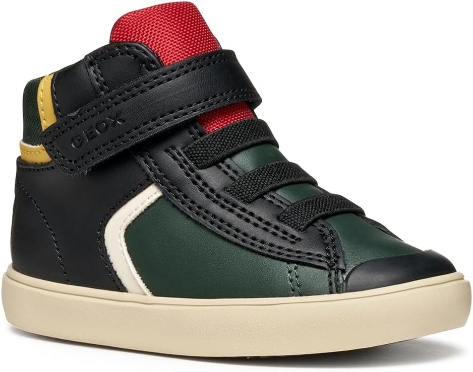 Detalle 2 de Geox Jungen B Gisli Boy CSneaker – atmungsaktiver Sneaker für Jungen mit einfachem Einstieg