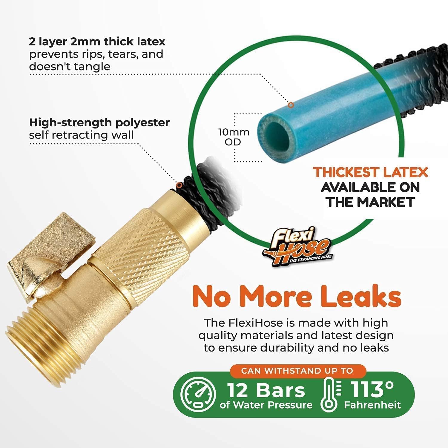 Detalle 2 de Flexi Hose 50FT Expandable Garden Hose