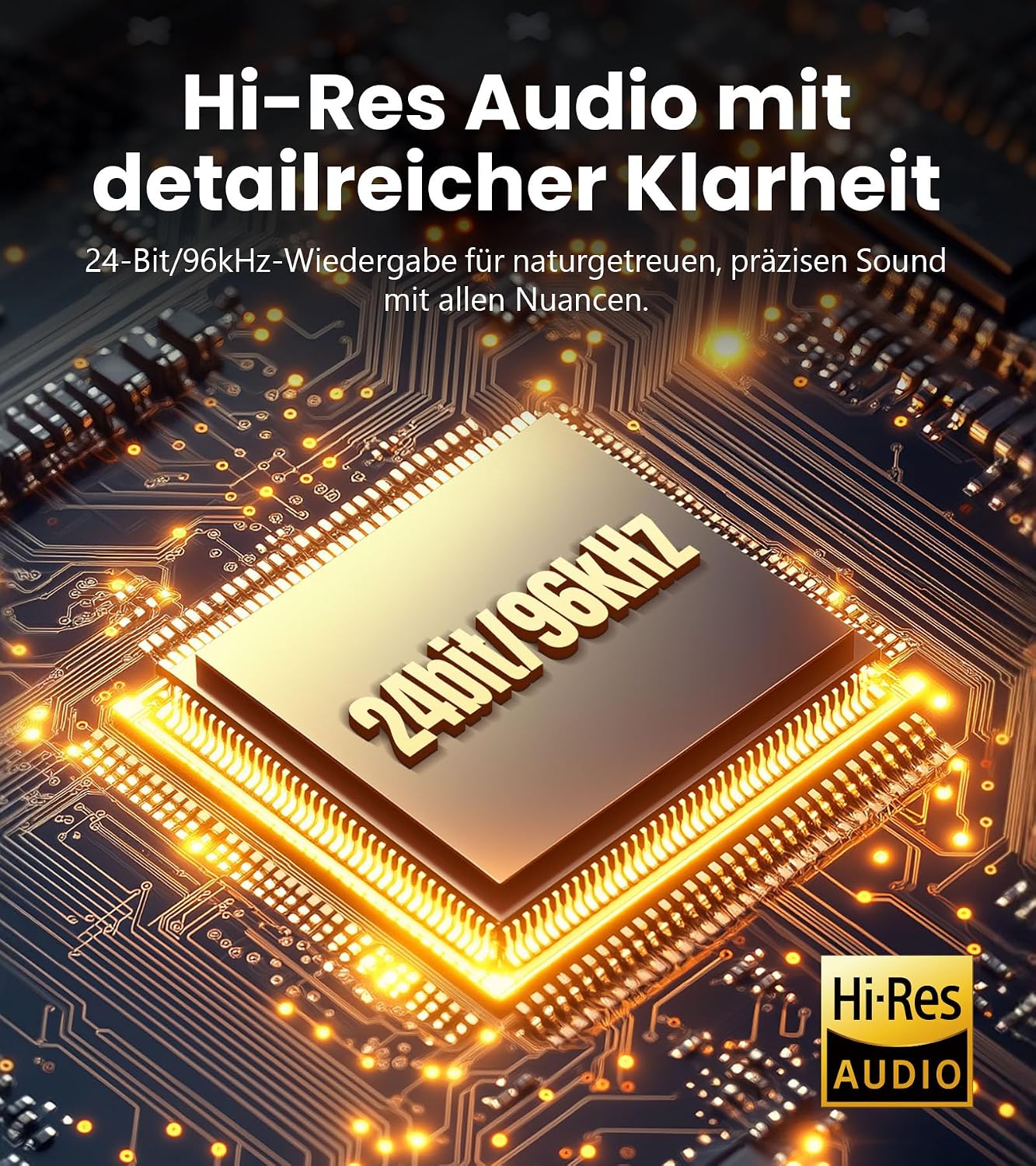 Detalle de Edifier MP330 Tragbarer Bluetooth-Lautsprecher mit Hi-Res Audio (40 W RMS) und Dual-Stereo-Kopplung, Multipoint
