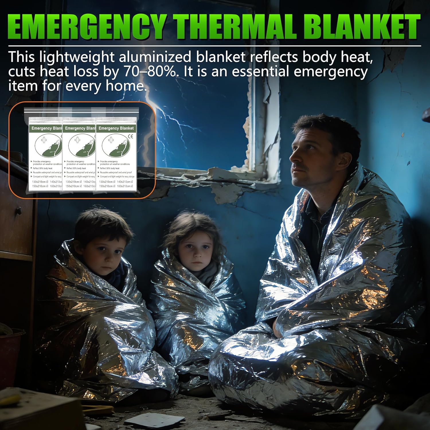 Thumbnail 6 de Vokida YX328 Emergency Weather Radio, NOAA, Solar and Hand-Crank Charging