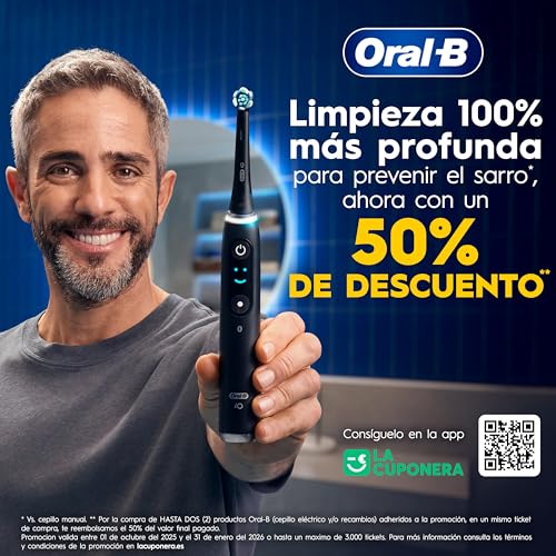 Thumbnail 1 de Oral-B iO 10 Cepillo de dientes eléctrico, 3 cabezales 🎧