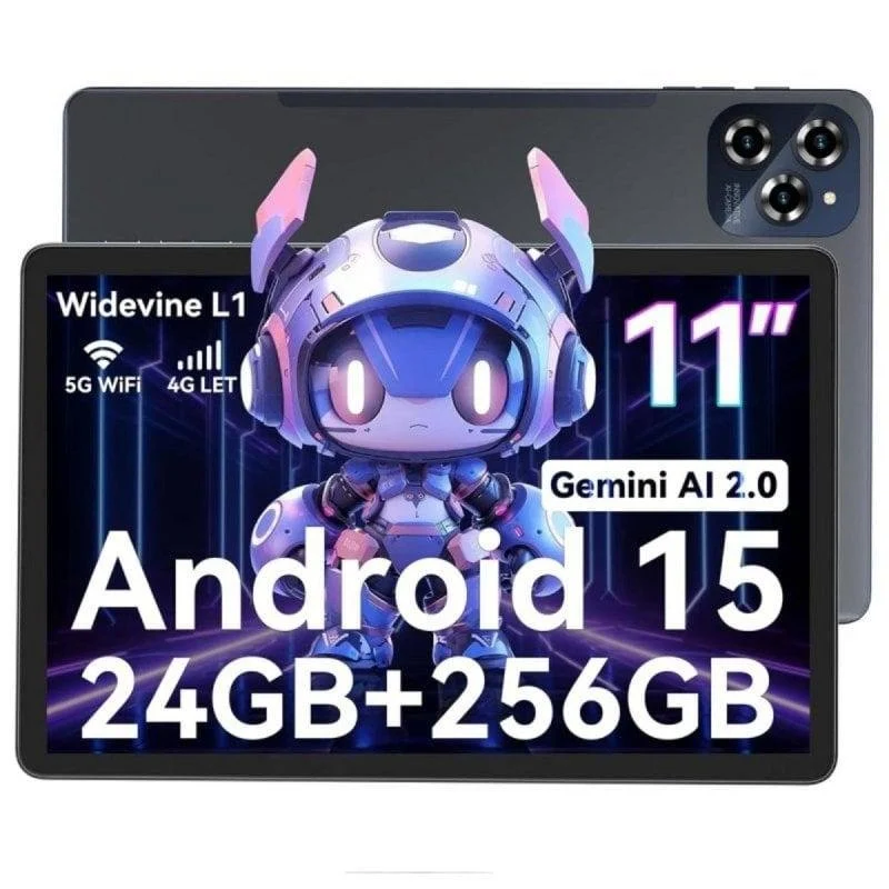 Detalle de BestTab W90 11" 256GB 4G LTE: potencia portable para trabajo y estudio