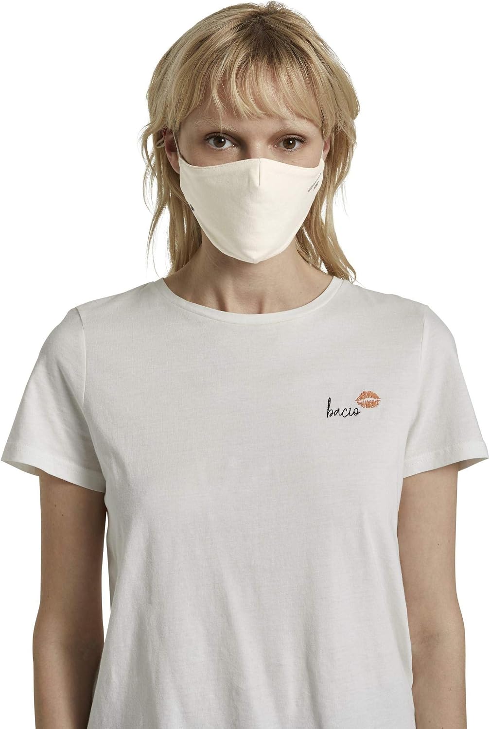 Detalle de TOM TAILOR Unisex Stoffmaske wiederverwendbar – Bequem und wiederverwendbar