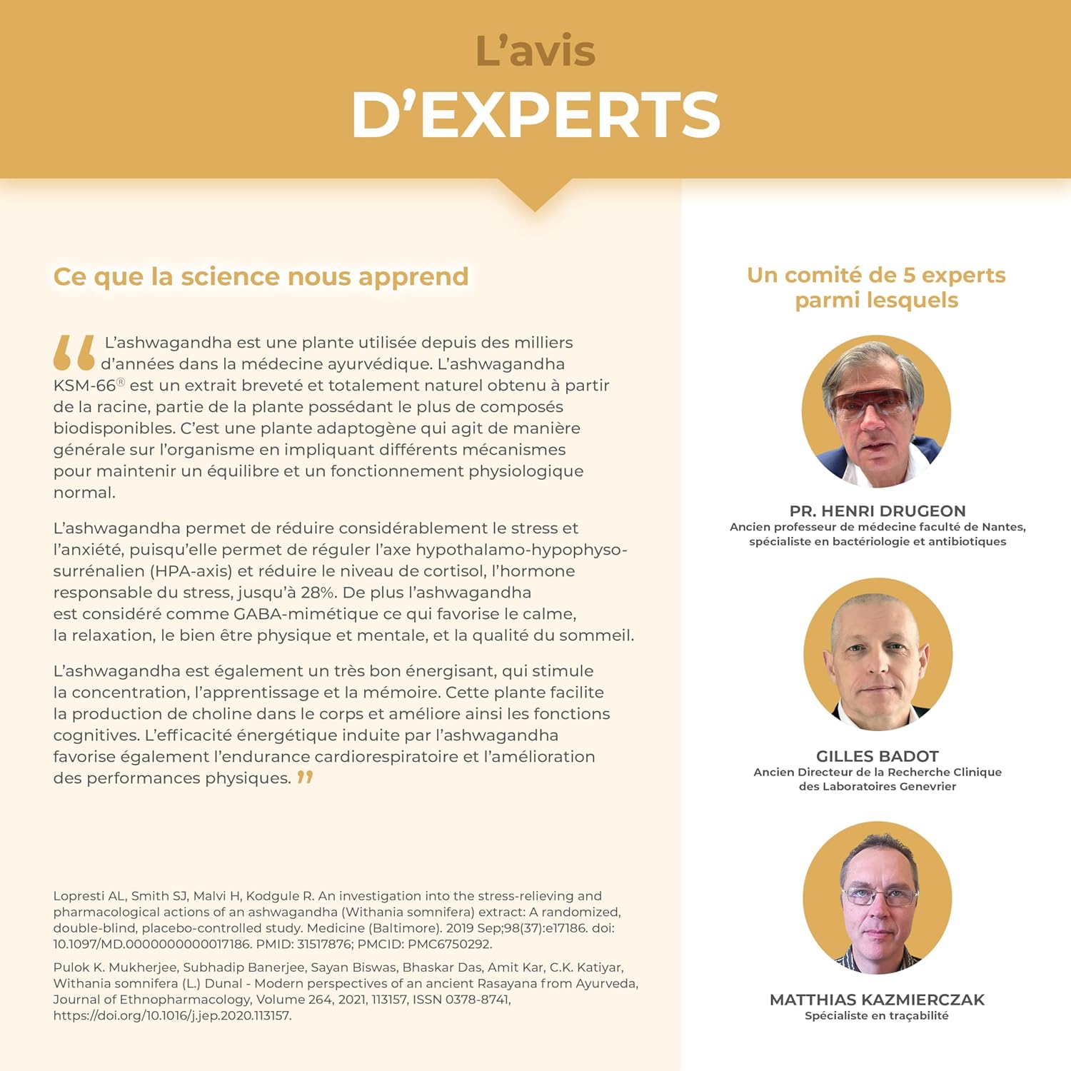 Thumbnail 5 de Ashwagandha KSM-66® Actif BIO 7200 mg (extrait 12:1 titré à 5% en withanolides) – 90 gélules vegan, Nutrimea