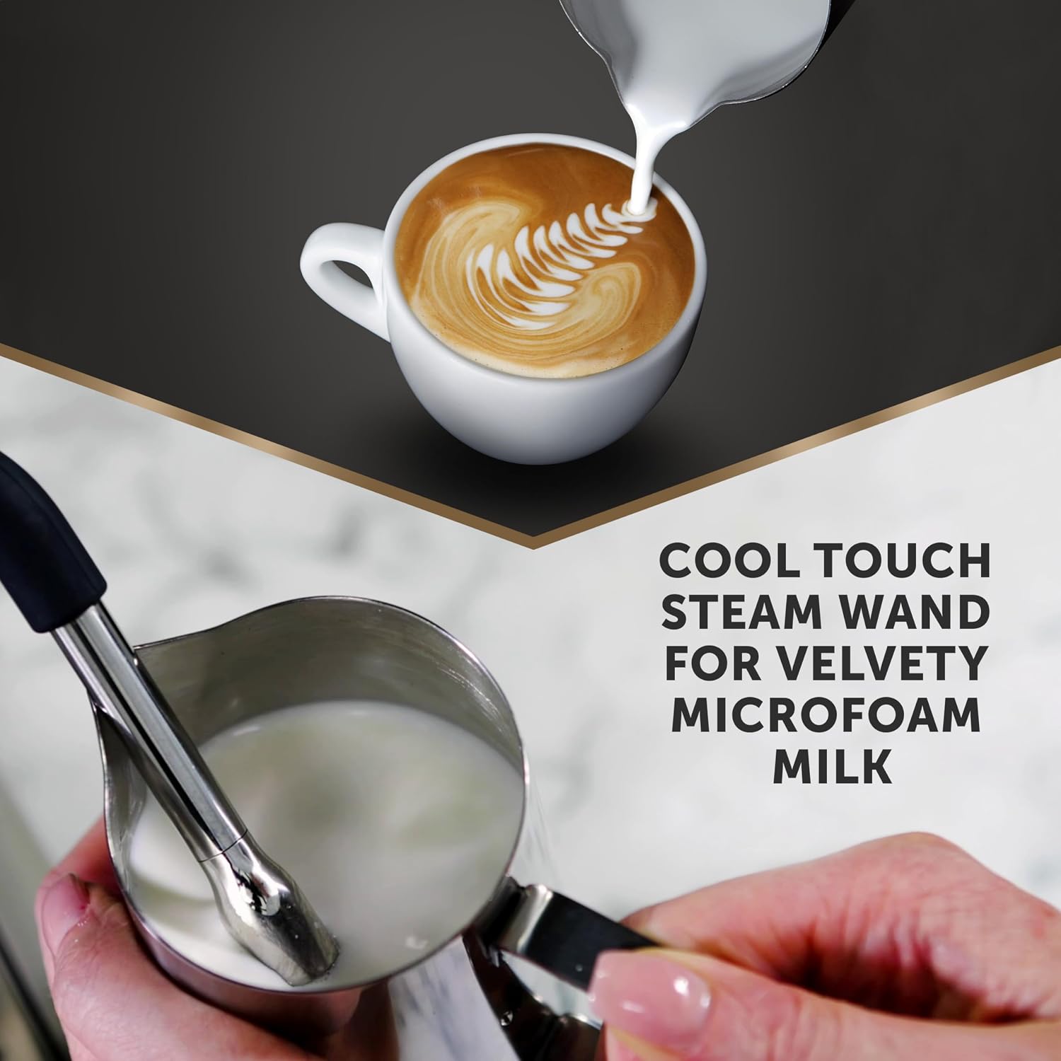 Detalle de Breville Barista Max Espresso Machine with Integrated Grinder
