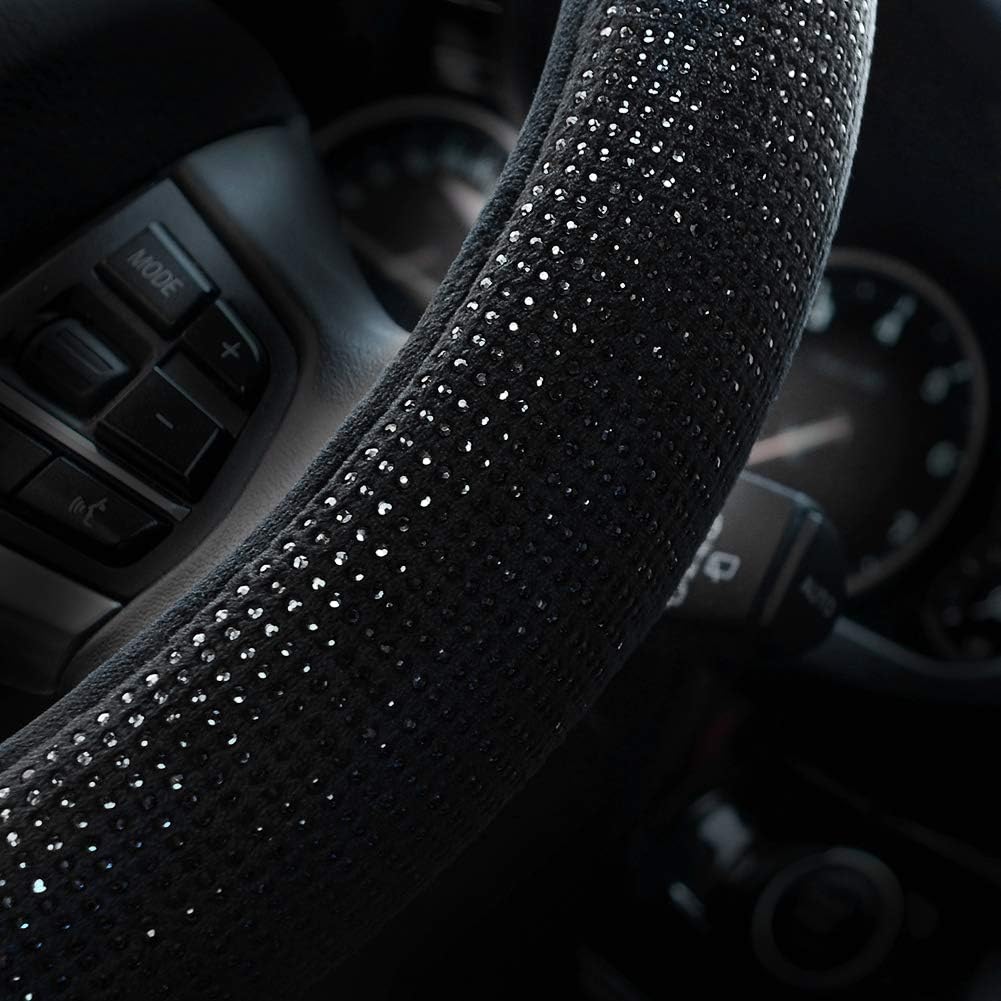Detalle 2 de Valleycomfy Steering Wheel Cover 15 Inch