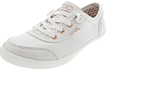 Detalle de Skechers Women's Bobs B Cute Trainer, White (UK 6)