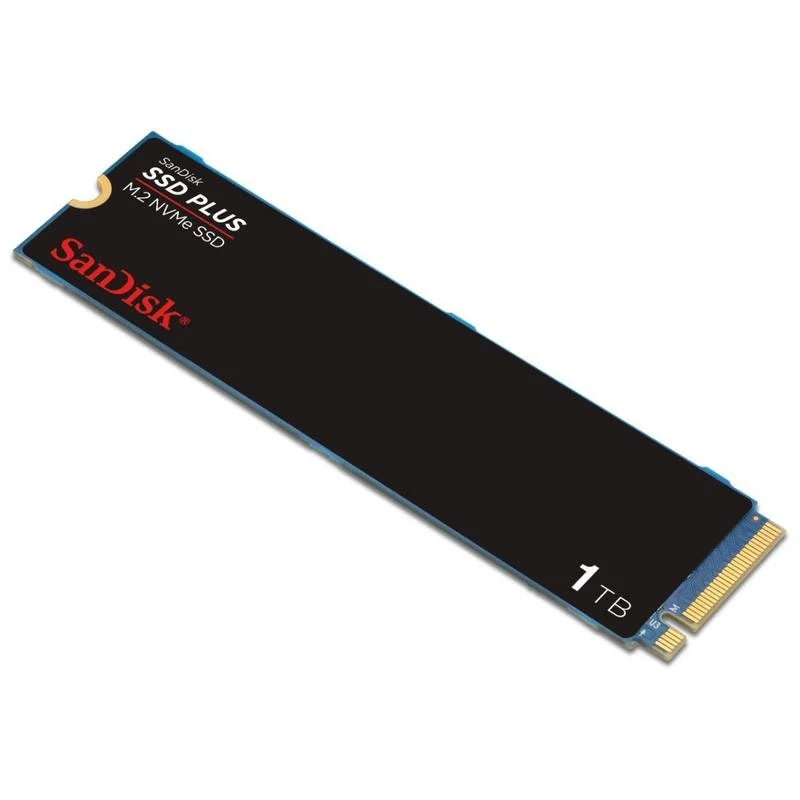 Detalle de Sandisk SDSSDA3N 1TB NVMe M.2 PCIe Gen3: rendimiento rápido para juegos y creación