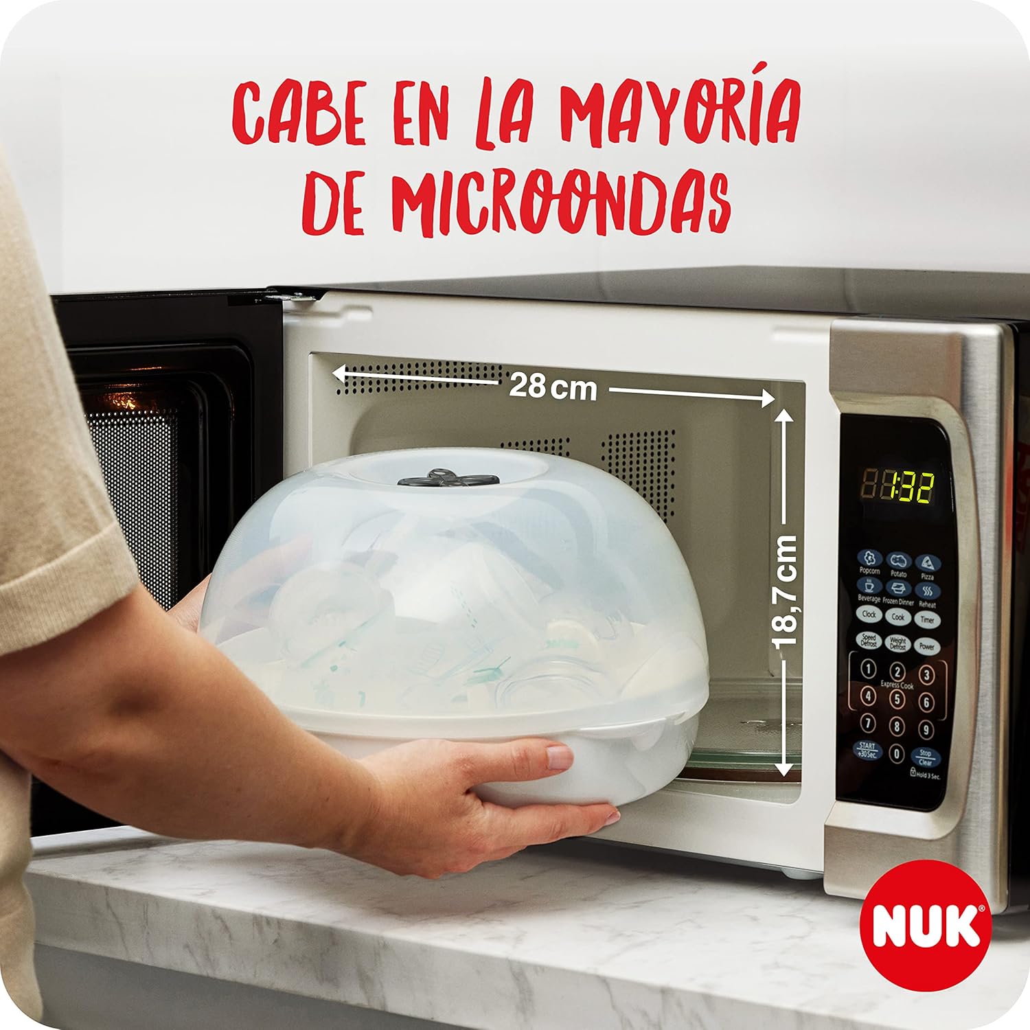 Thumbnail 3 de NUK Micro Express Plus esterilizador 4 min