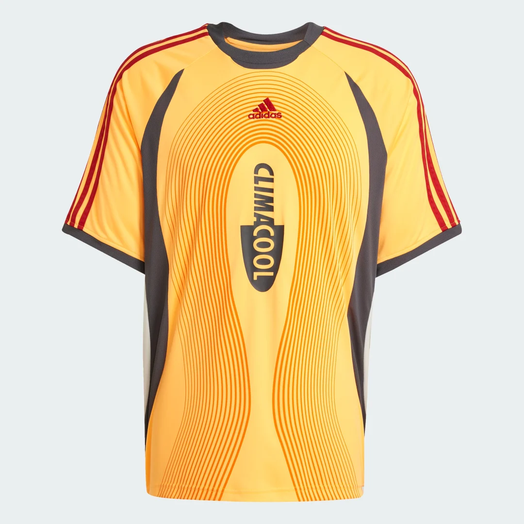 Detalle de Camiseta Climacool Fashion de Adidas — naranja