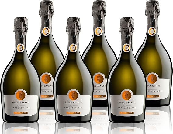 Detalle de Casa Canevel Prosecco DOC Extra Dry 🍾 6x750 ml