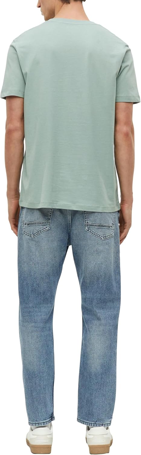 Detalle 2 de s.Oliver Baumwoll-T-Shirt mit Logo-Print – 100% Baumwolle, Regular Fit