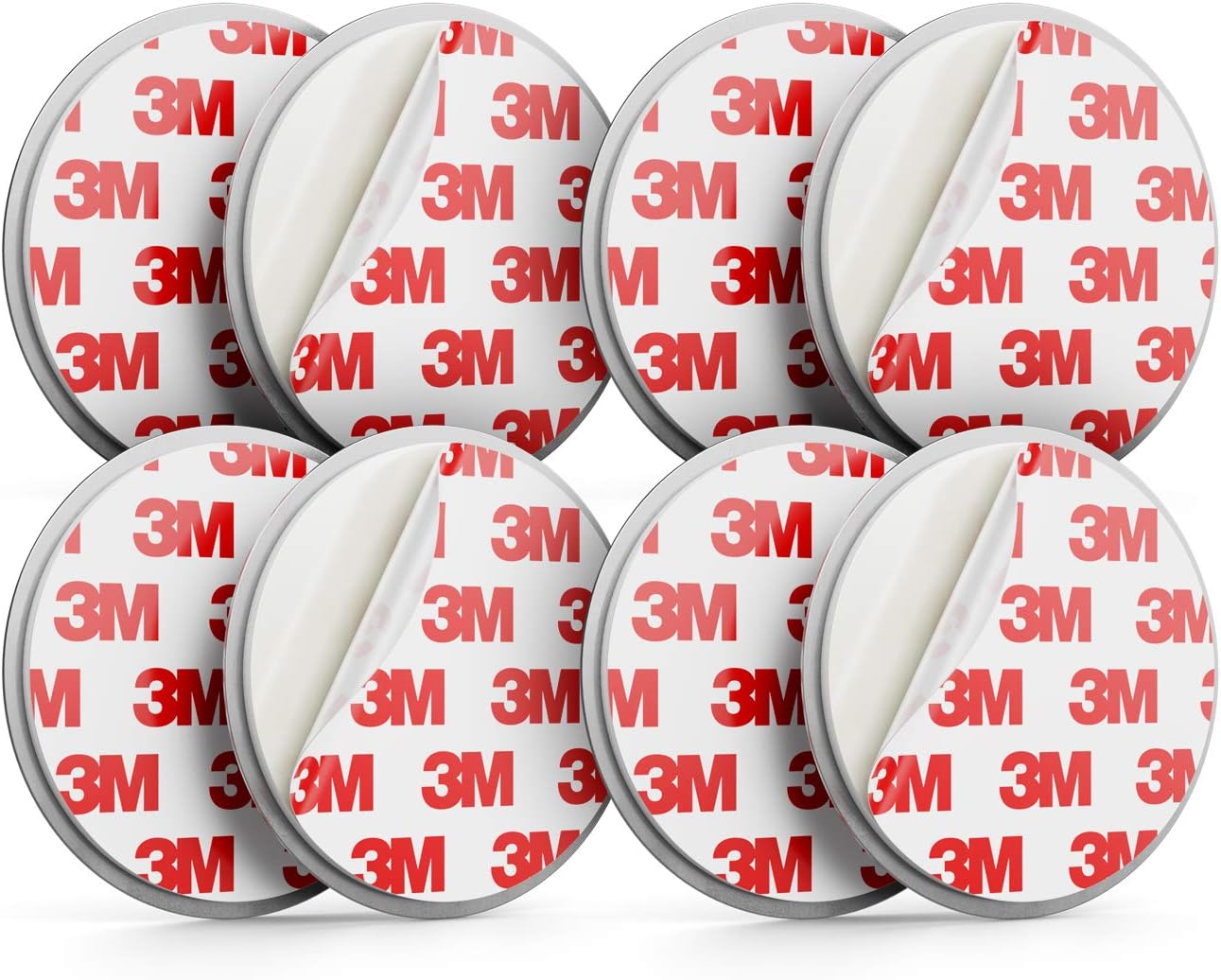Detalle de deleyCON MK3560 magnetische rookmelderhouders, 4 stuks, 65 mm