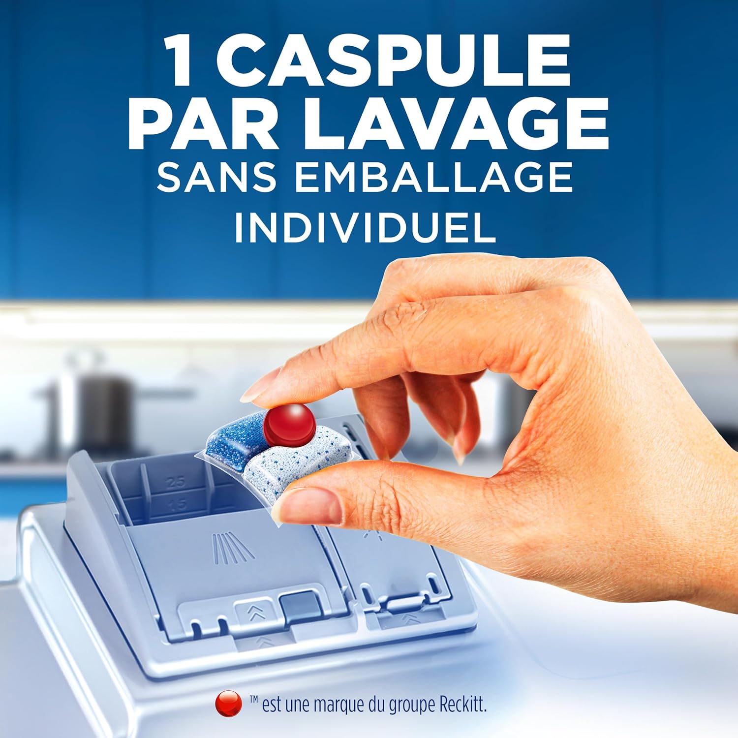 Thumbnail 5 de Finish Quantum Infinity Shine Pastilles 166 capsules