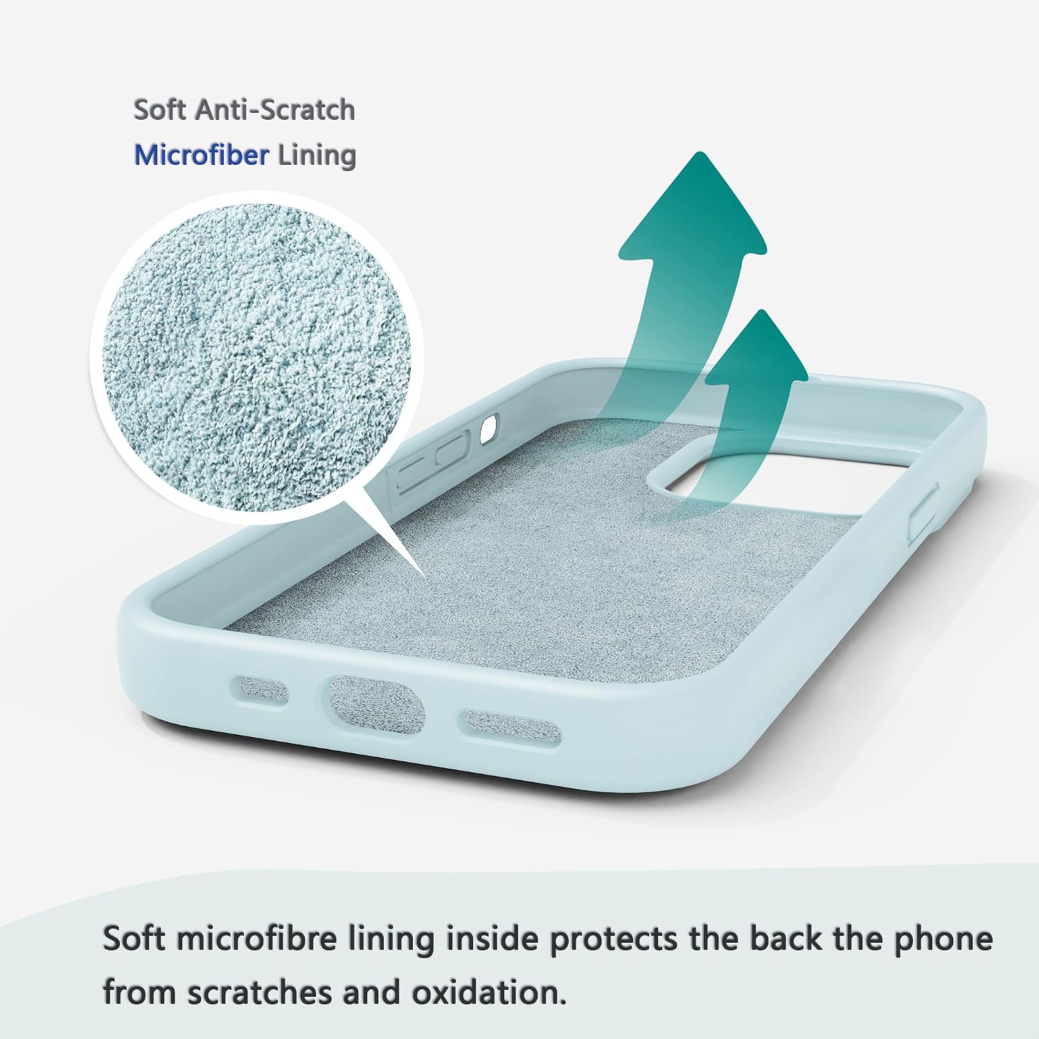 Detalle de EUMADOVE iPhone 12/12 Pro Silicone Case
