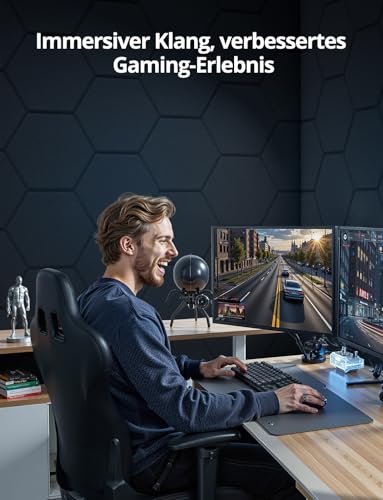 Thumbnail 3 de Kuchoow Acoustic Panels Hexagon Akustikplatten Selbstklebend – Wandgestaltung + Raumakustik