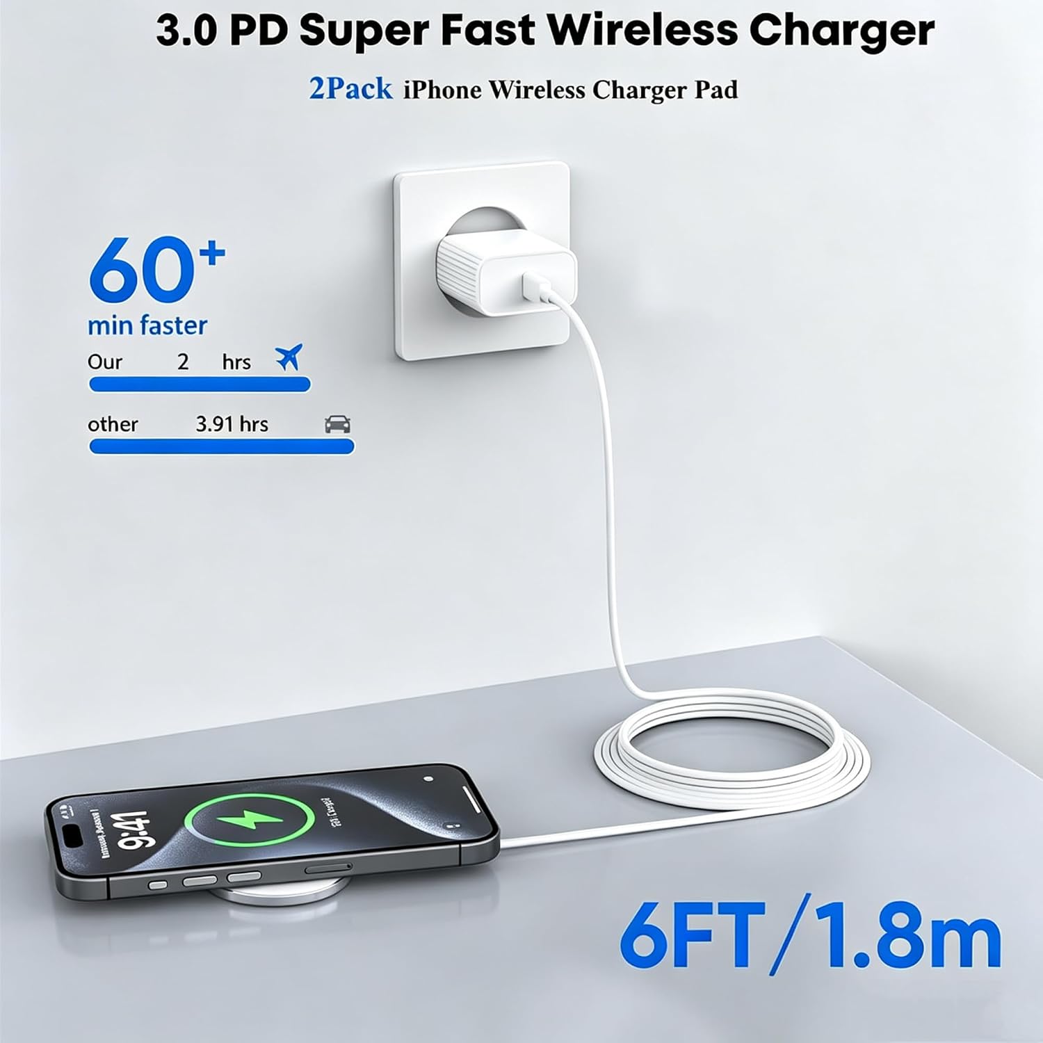 Detalle de Apple Magnetic 15W MagSafe iPhone Charger