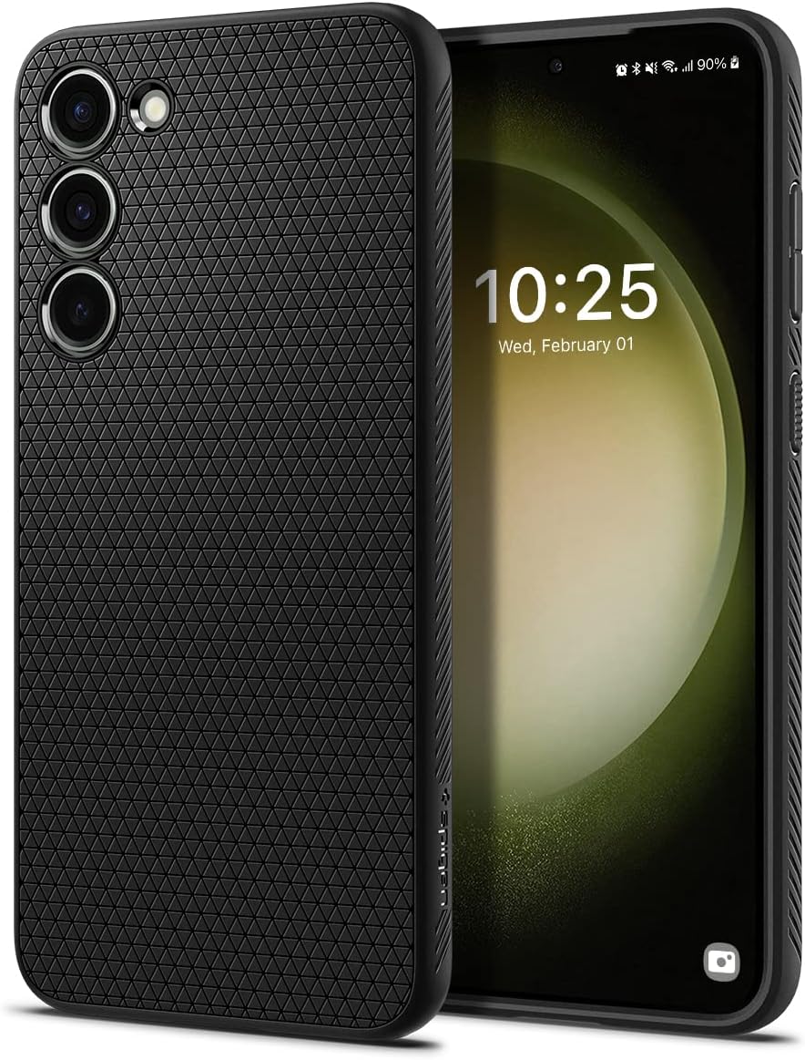 Detalle de Spigen Liquid Air pour Samsung S23 — Coque noire