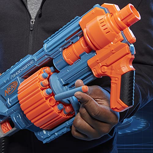 Thumbnail 4 de Nerf Elite 2.0 Shockwave RD-15, Lanzador de Dardos 🏹