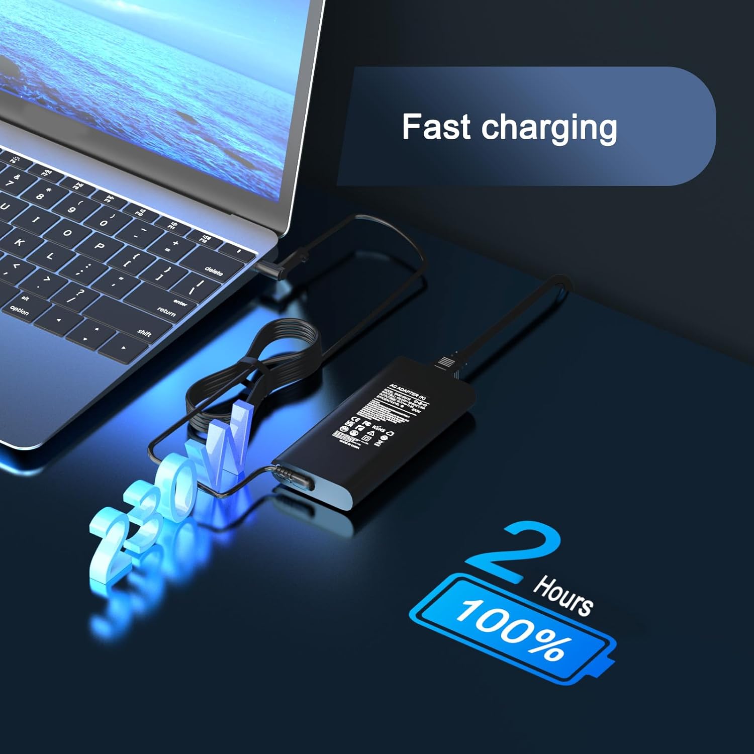 Thumbnail 5 de shefor 230W Laptop Charger 4.5×3.0mm for HP laptops