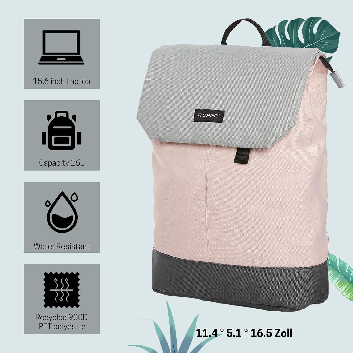 Thumbnail 5 de Rucksack Damen mit Laptopfach 15,6 Zoll