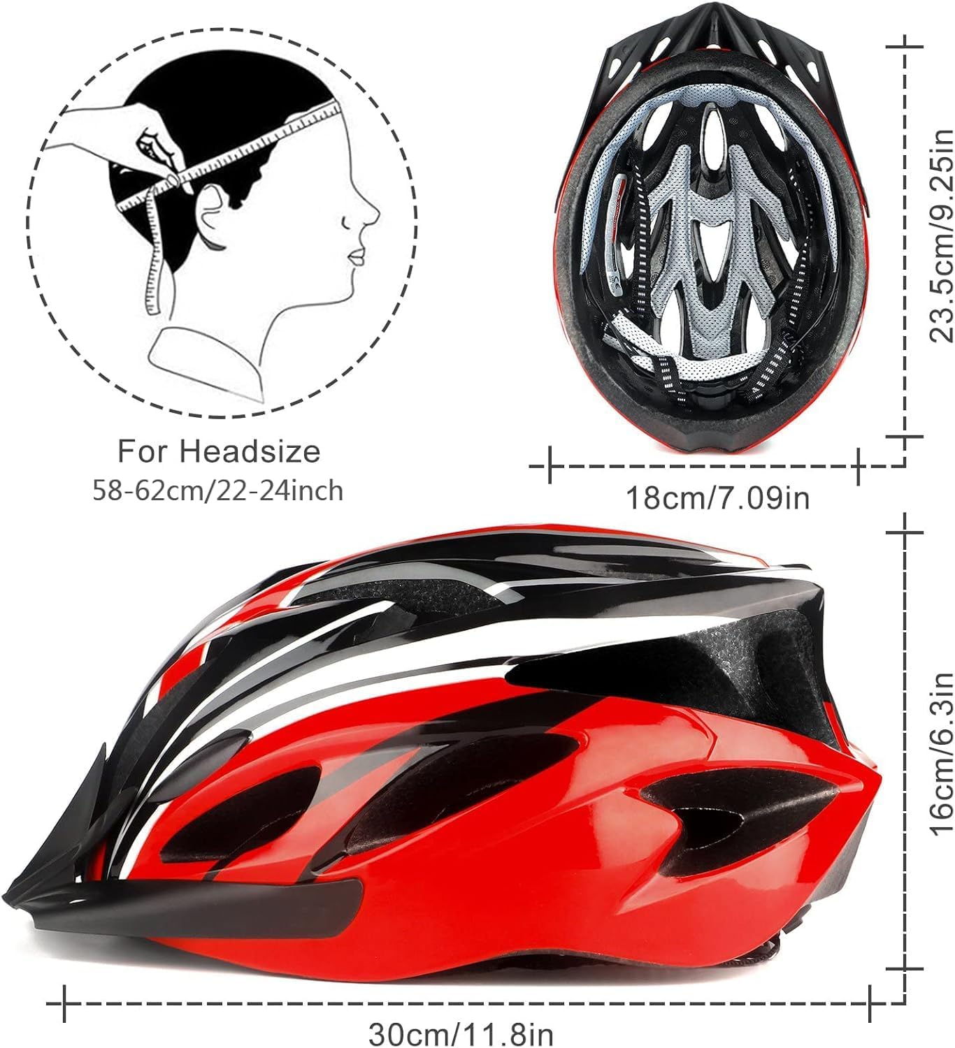 Detalle 2 de RaMokey Cycle Helmet 18-vent